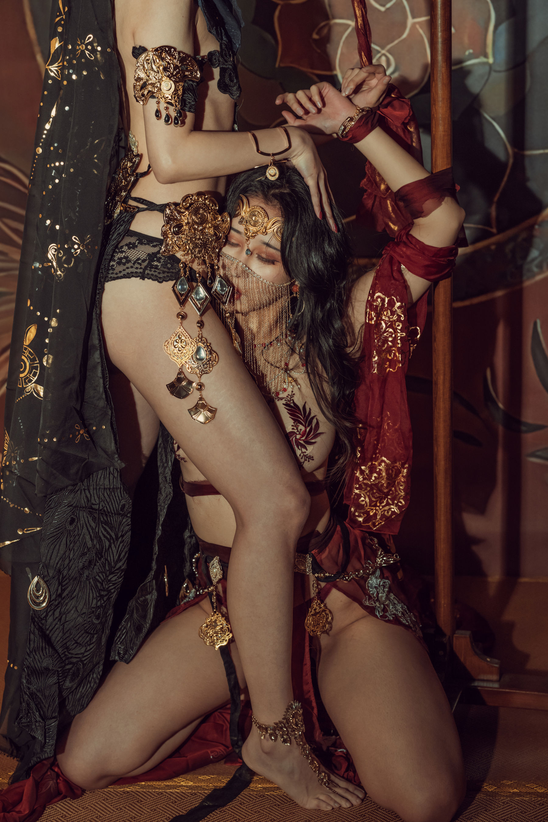 [福利COS] 云溪溪 - 奶桃桃 双人古风第11张