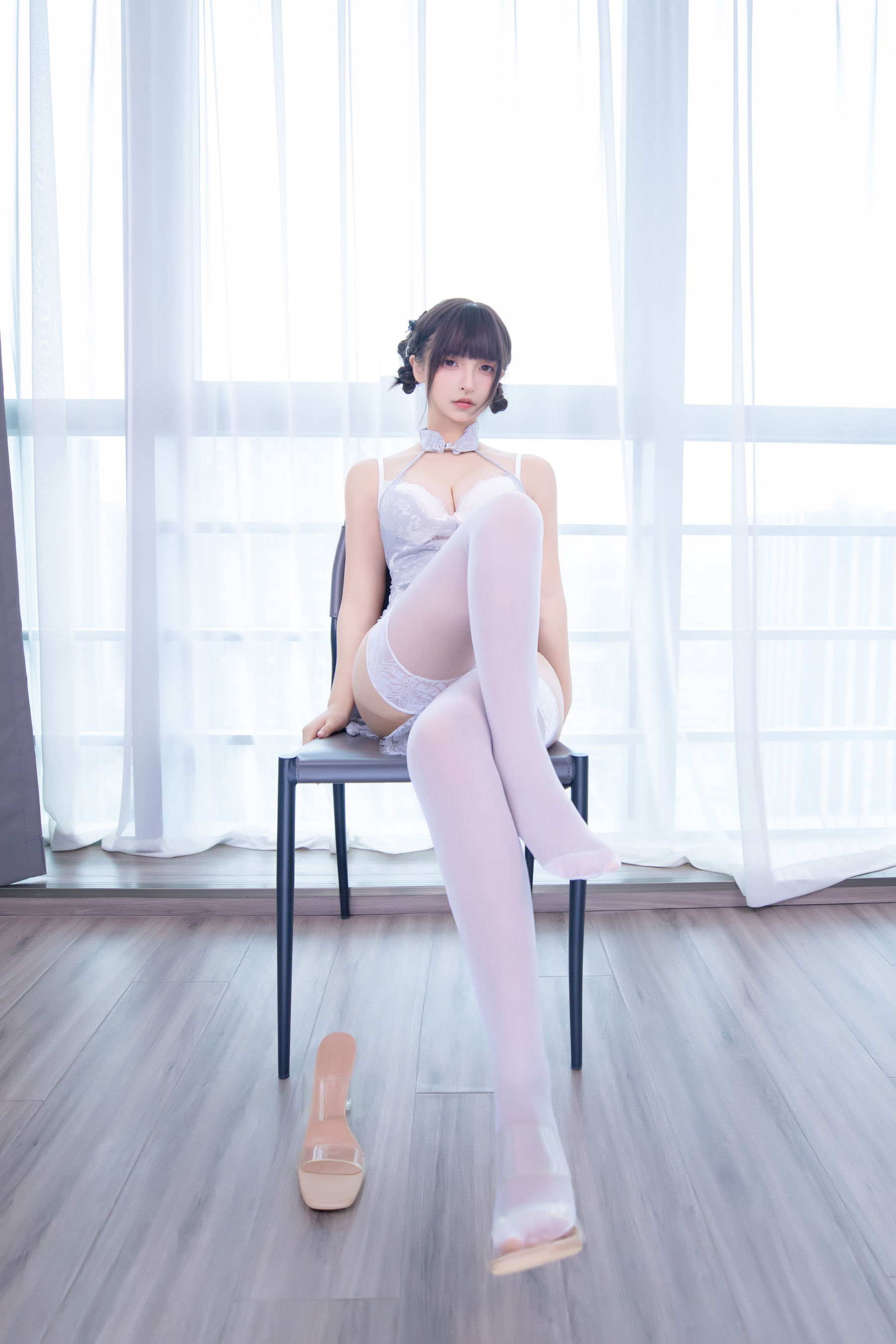 [福利COS] 萝莉神楽板真冬 雪糕小姐第1张