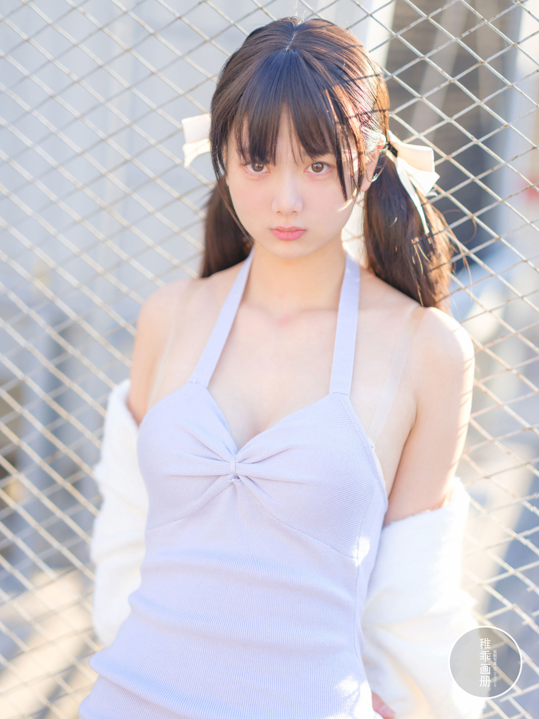 [福利COS] 柴系小乖(稚乖画册) - 夜夜 天台停车场肉丝 Lolita第12张