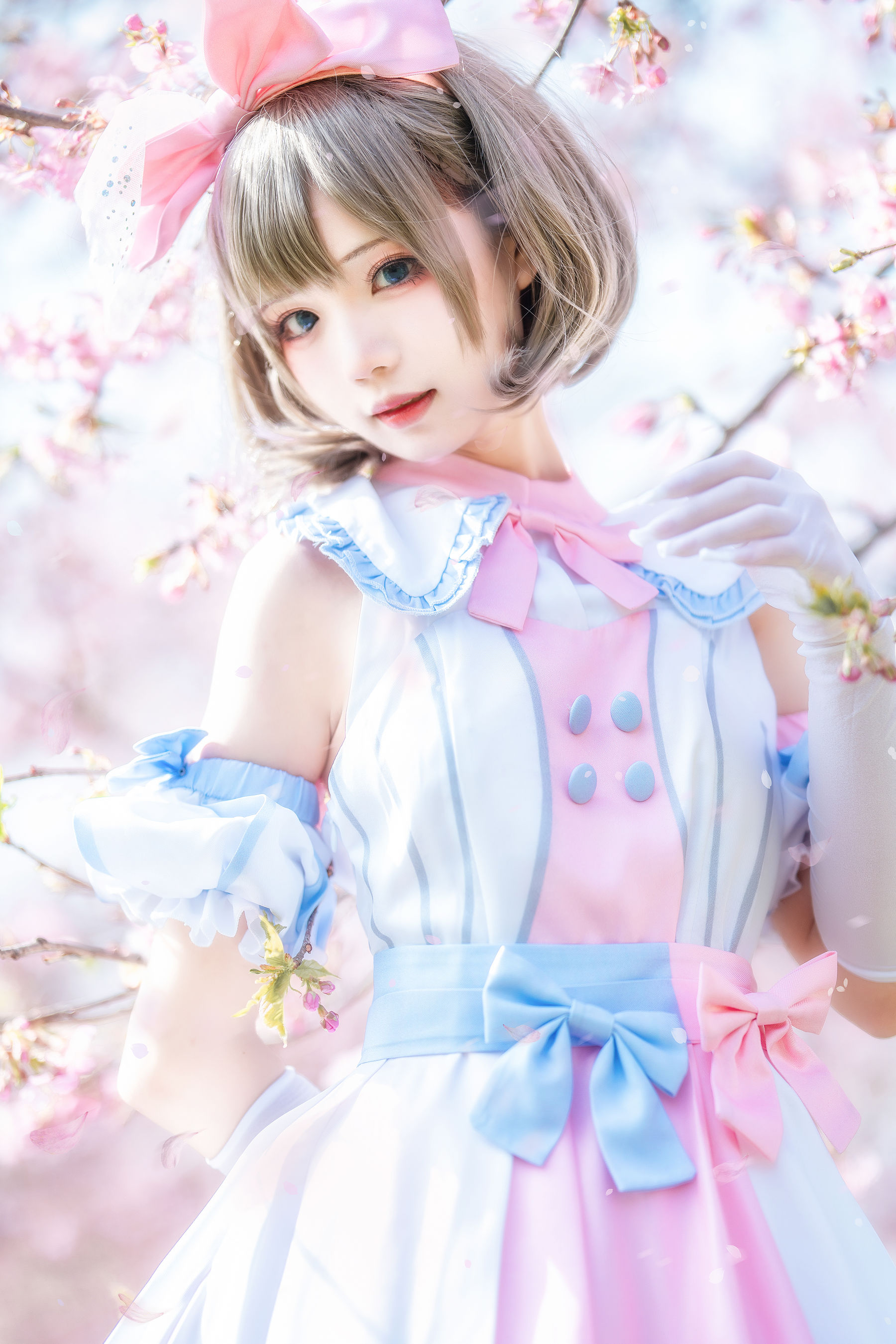 [福利COS] 花柒Hana - 唐可可打歌服第1张