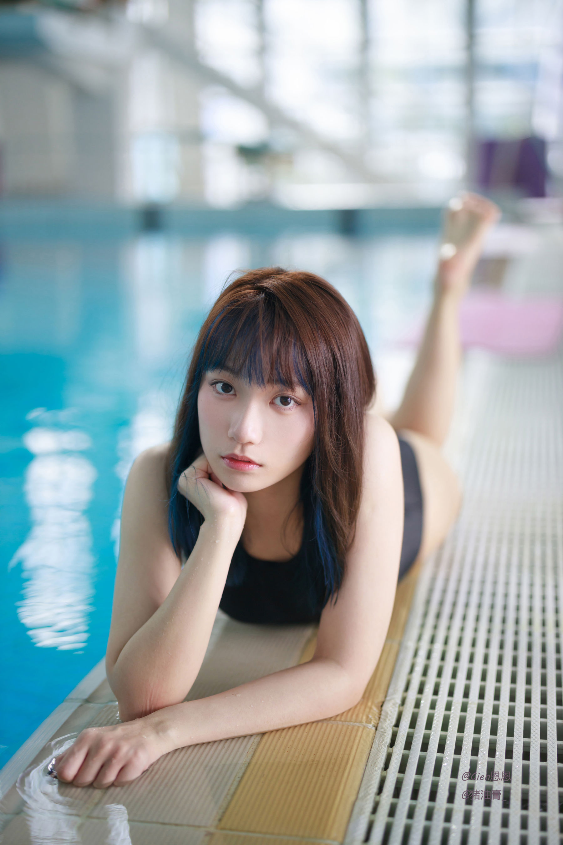 [福利COS] 微博COS妹子Cien恩恩 - 竞泳第19张