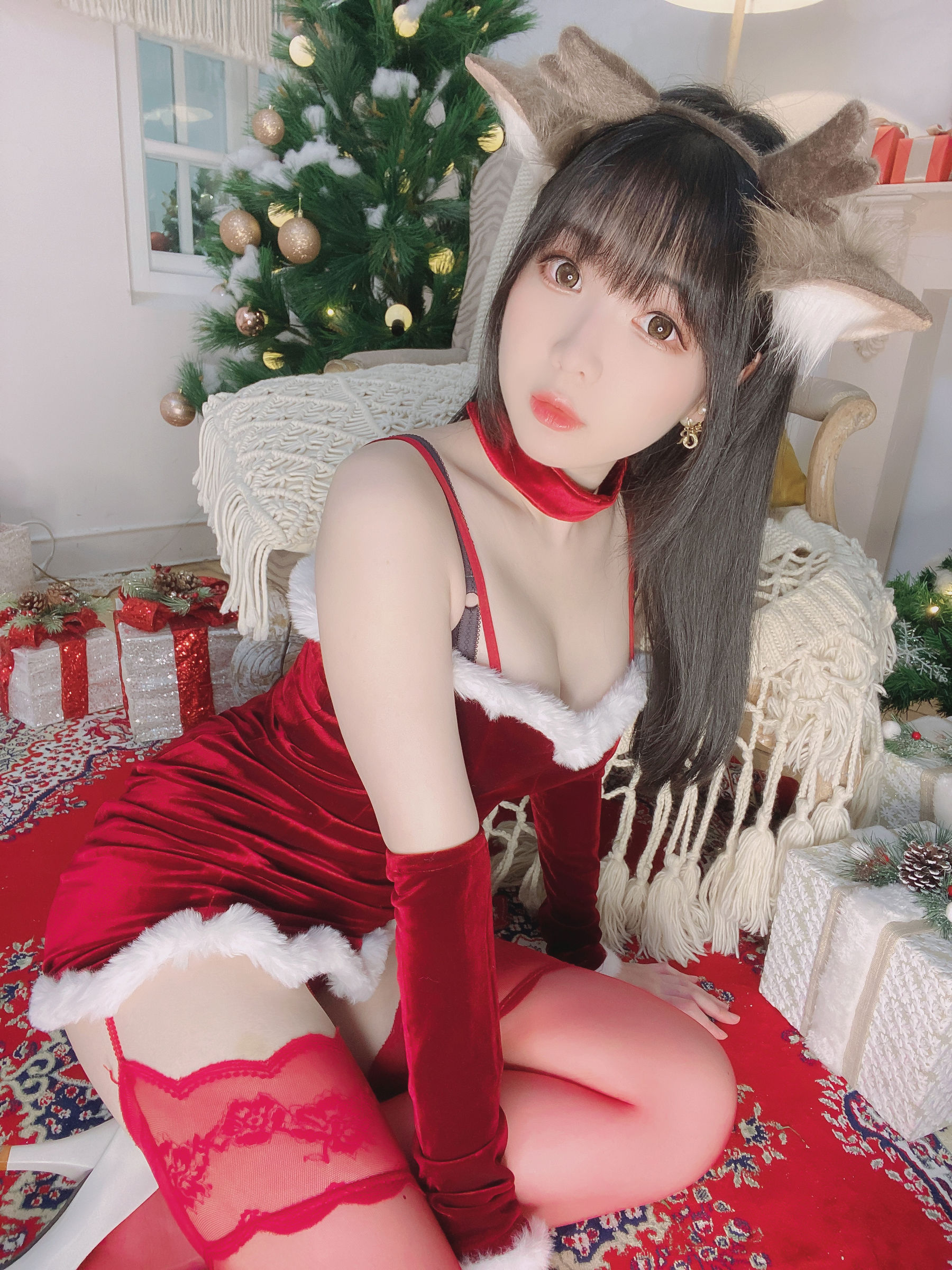 [福利COS] 微博妹纸霜月shimo[fantia] 2022-12-25 メリー・クリスマス！！第8张