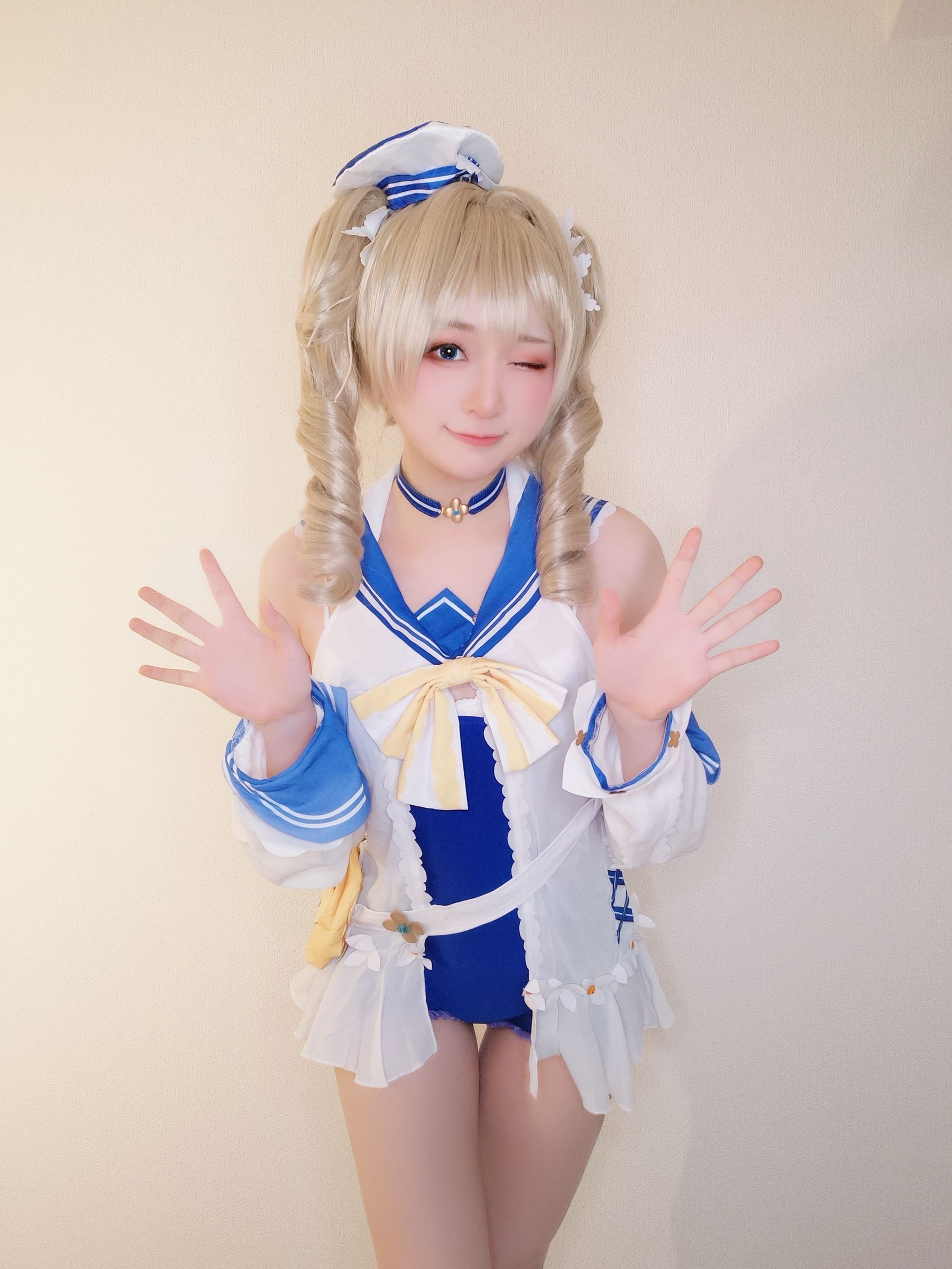 [福利COS] Yuki亭 - バーバラちゃん水着 (原神)第4张