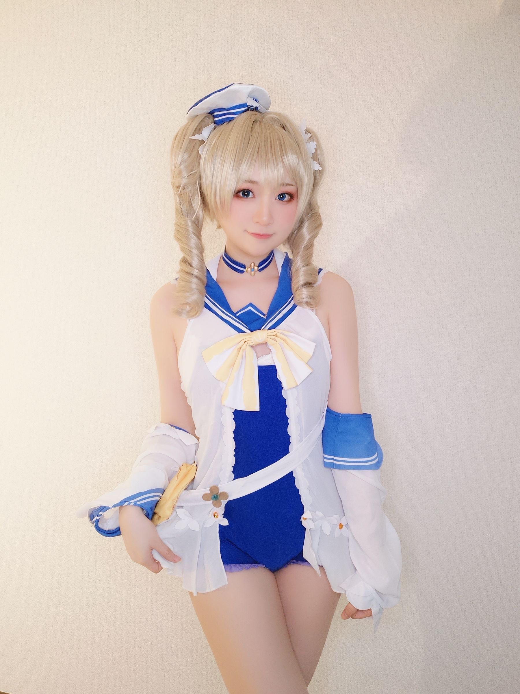 [福利COS] Yuki亭 - バーバラちゃん水着 (原神)第4张
