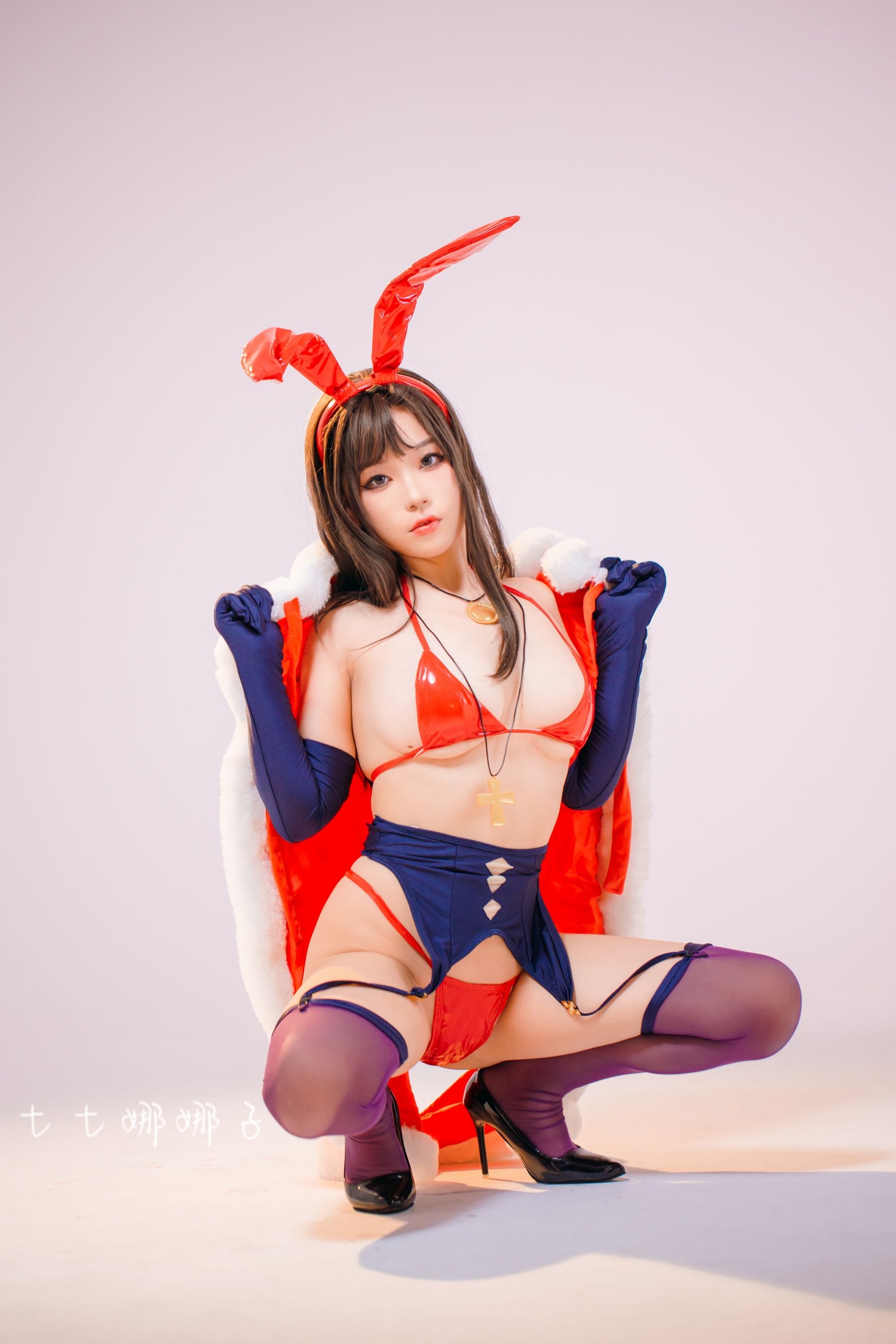 [福利COS] 七七娜娜子 - 圣诞魔太郎第6张