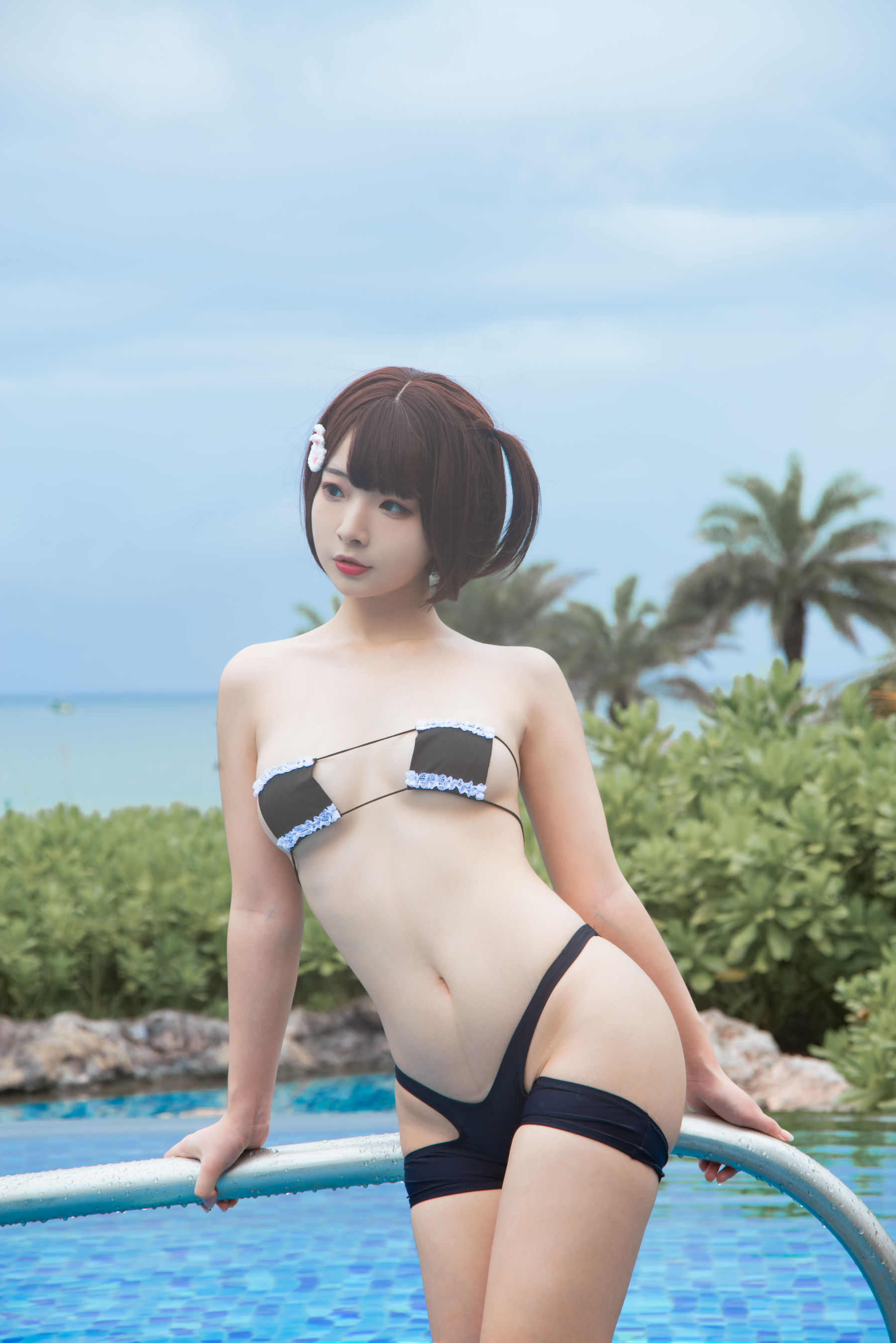 [福利COS] yuuhui玉汇 - 妹の泳装第1张