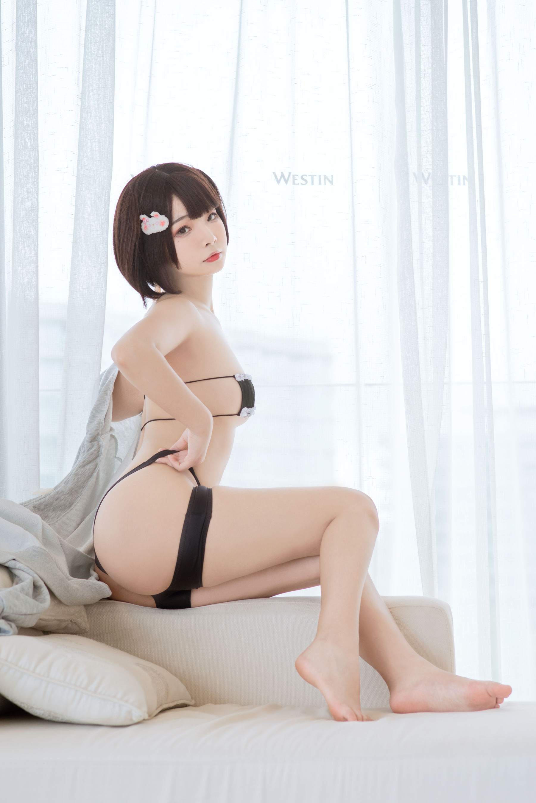 [福利COS] yuuhui玉汇 - 妹の泳装第4张