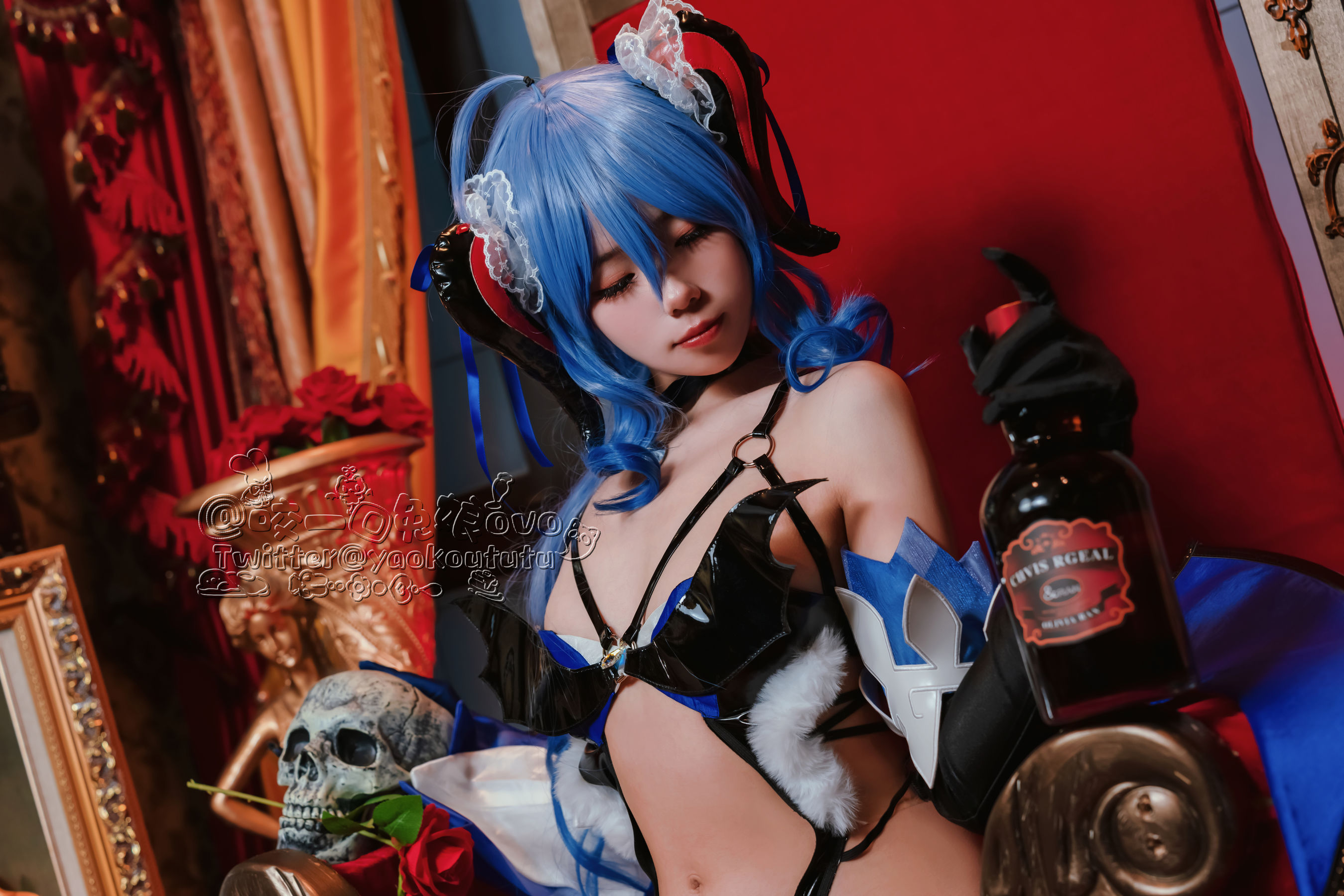 [福利COS] 咬一口兔娘 - 甘雨魅魔第8张