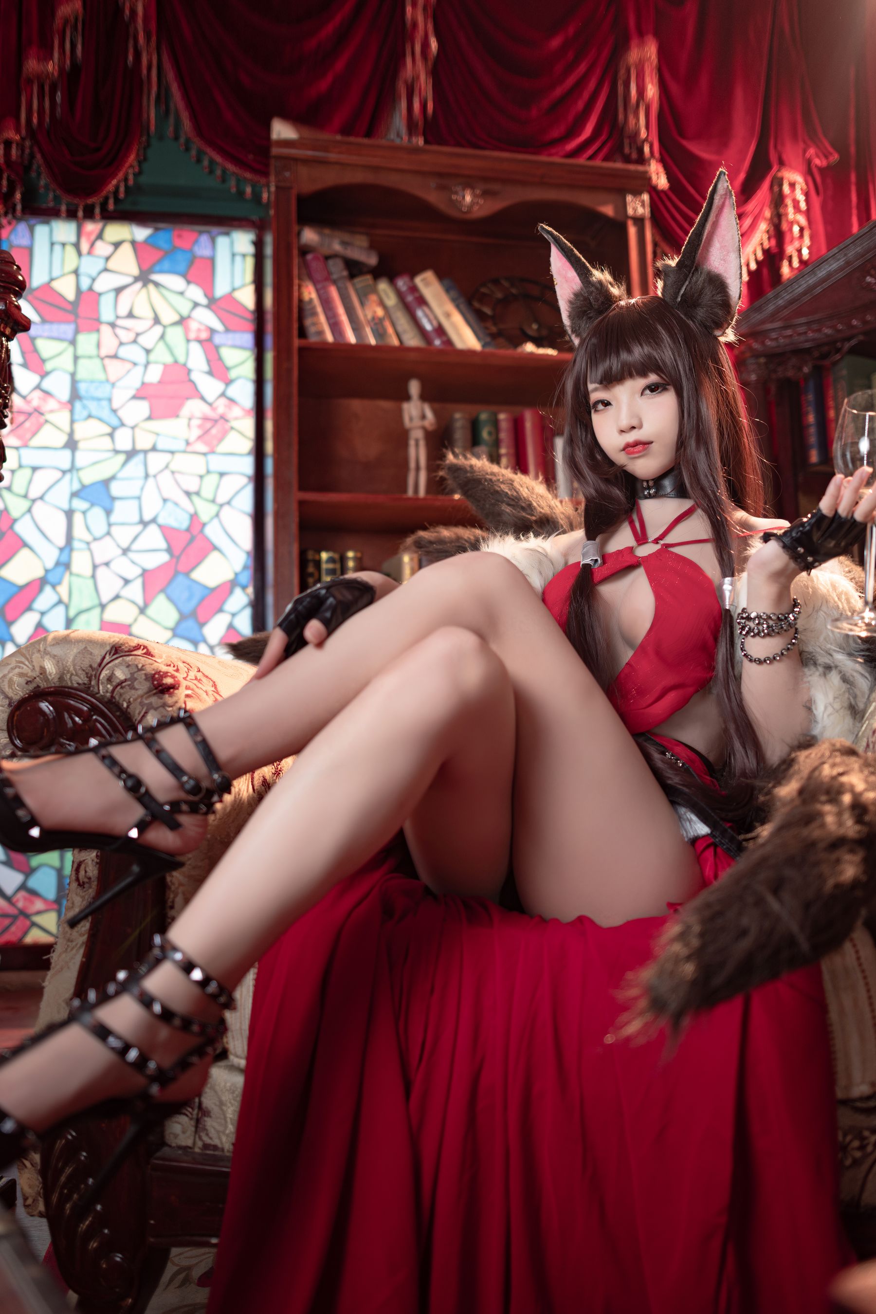 [福利COS] 狐玖玖 - 碧蓝航线 赤城第2张