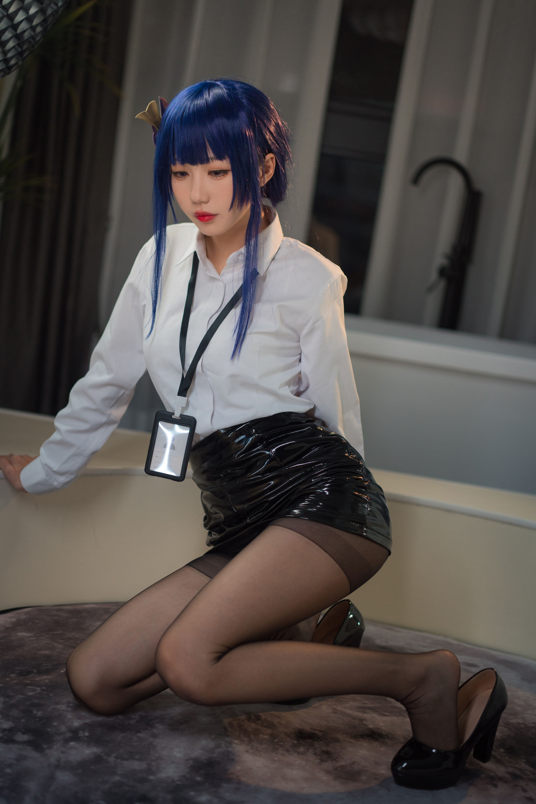 [福利COS] 无影喵喵 - OL雷电将军第12张