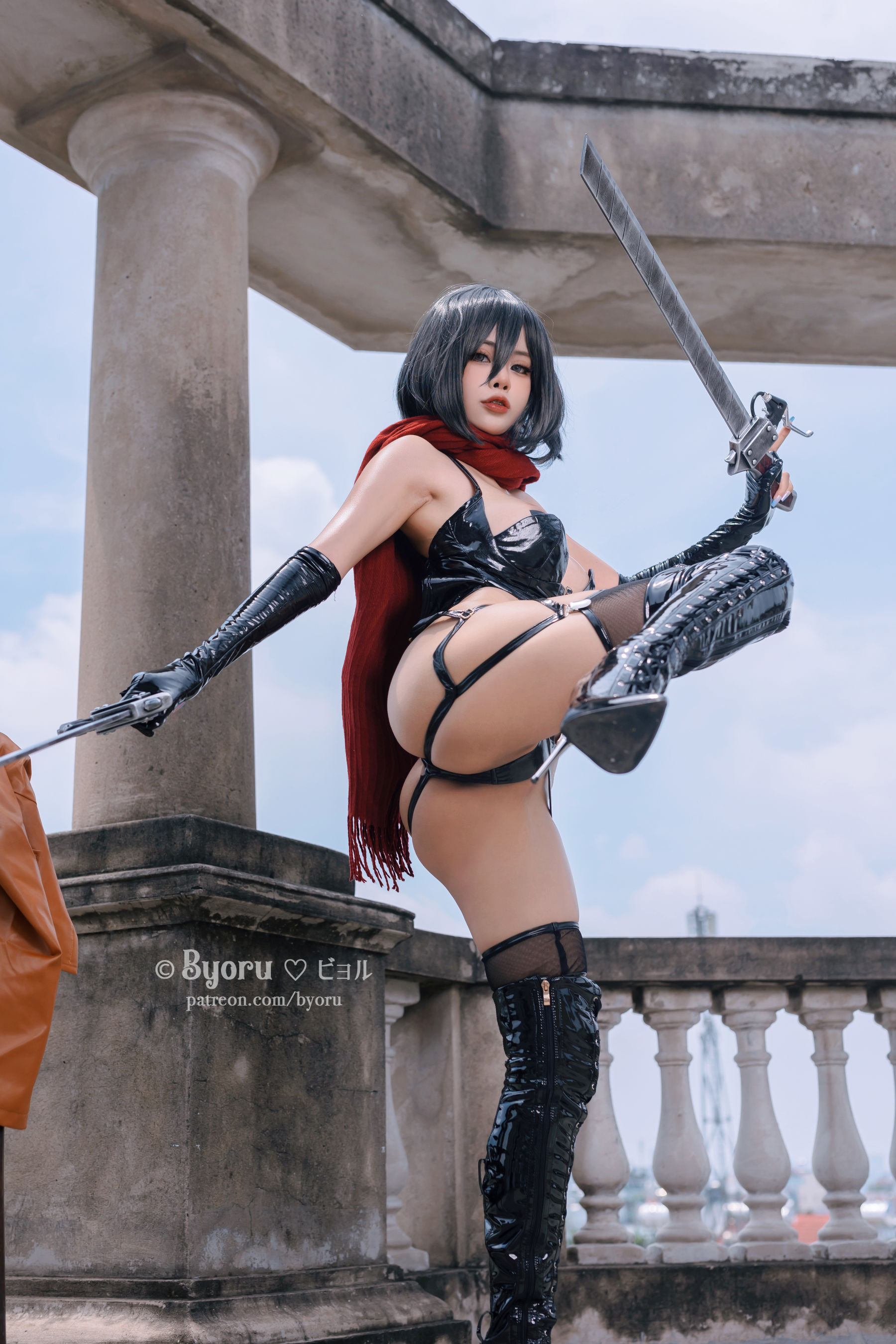 [福利COS] 日本性感萝莉Byoru - Mikasa第2张