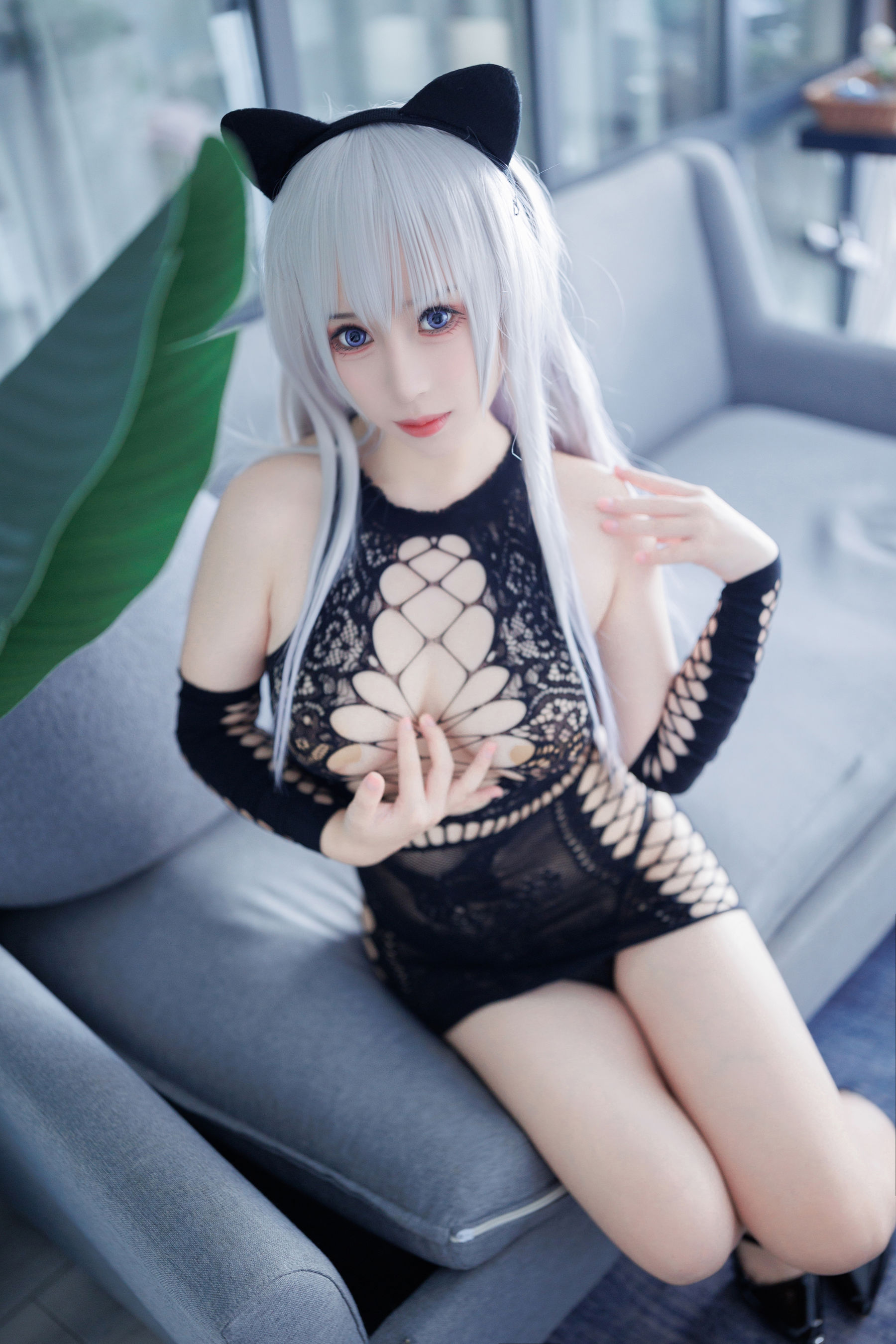 [福利COS] 胡桃猫Kurumineko - 魅惑猫娘第20张