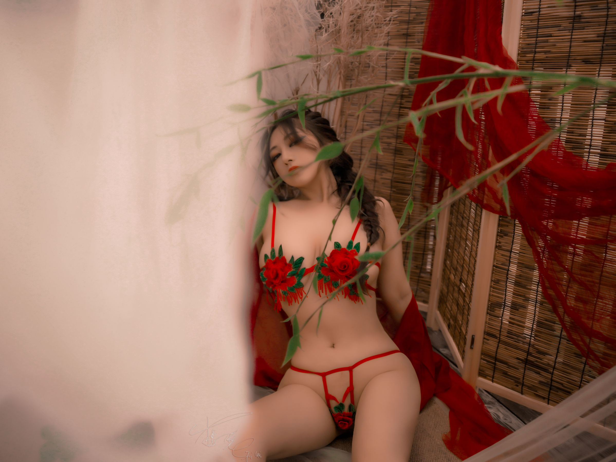 [福利COS] 网络红人樱晚gigi - 胭花第1张