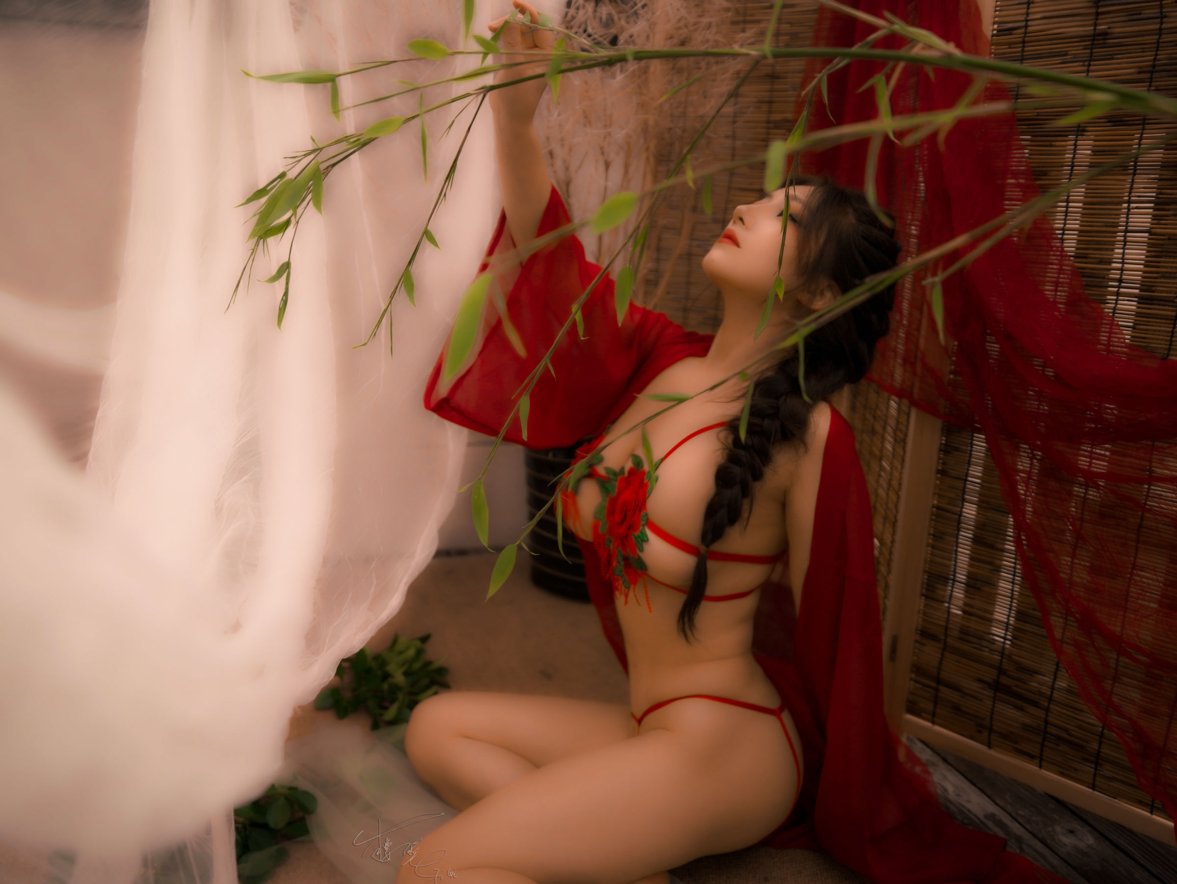 [福利COS] 网络红人樱晚gigi - 胭花第1张