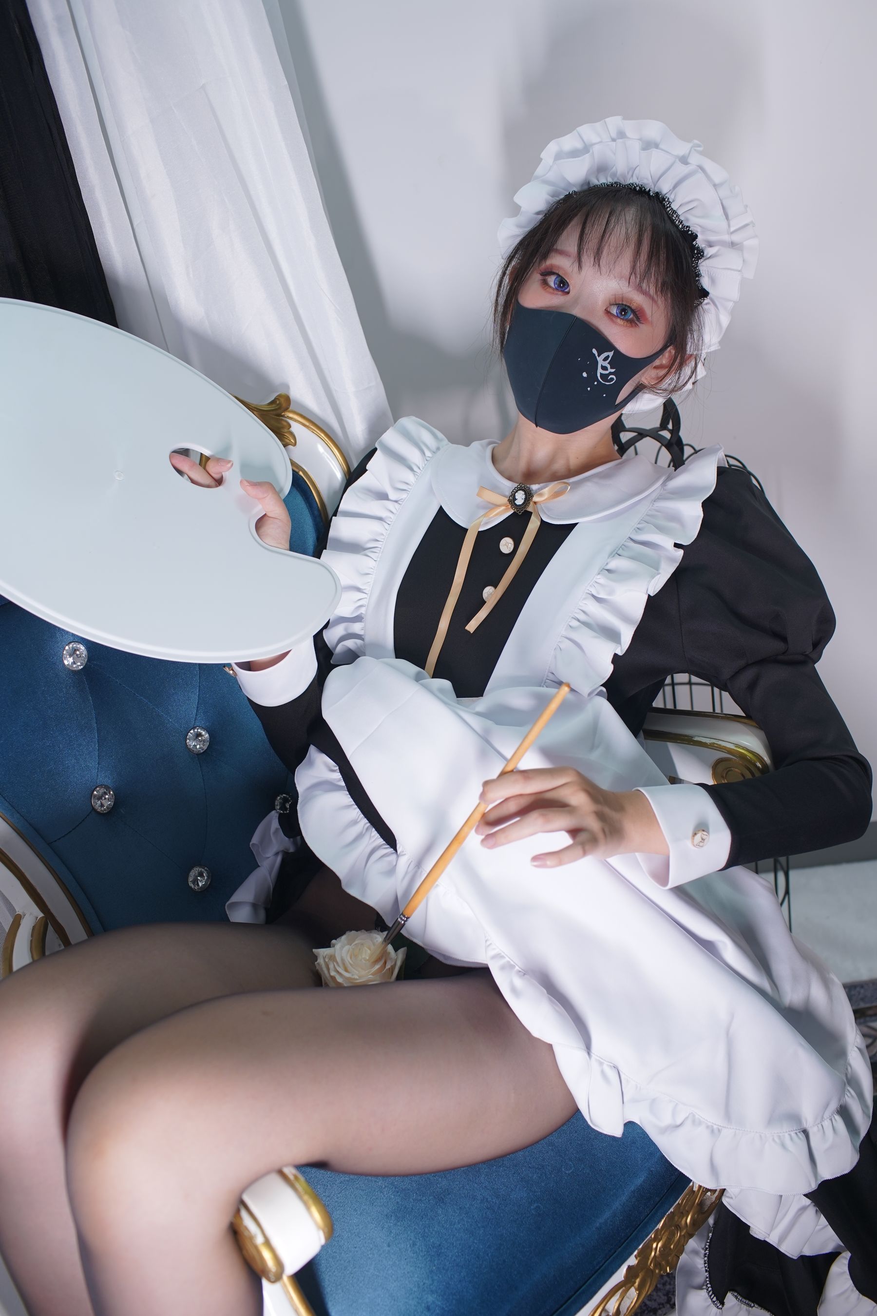 [福利COS] 茶籽ccz - 欧式女仆第17张