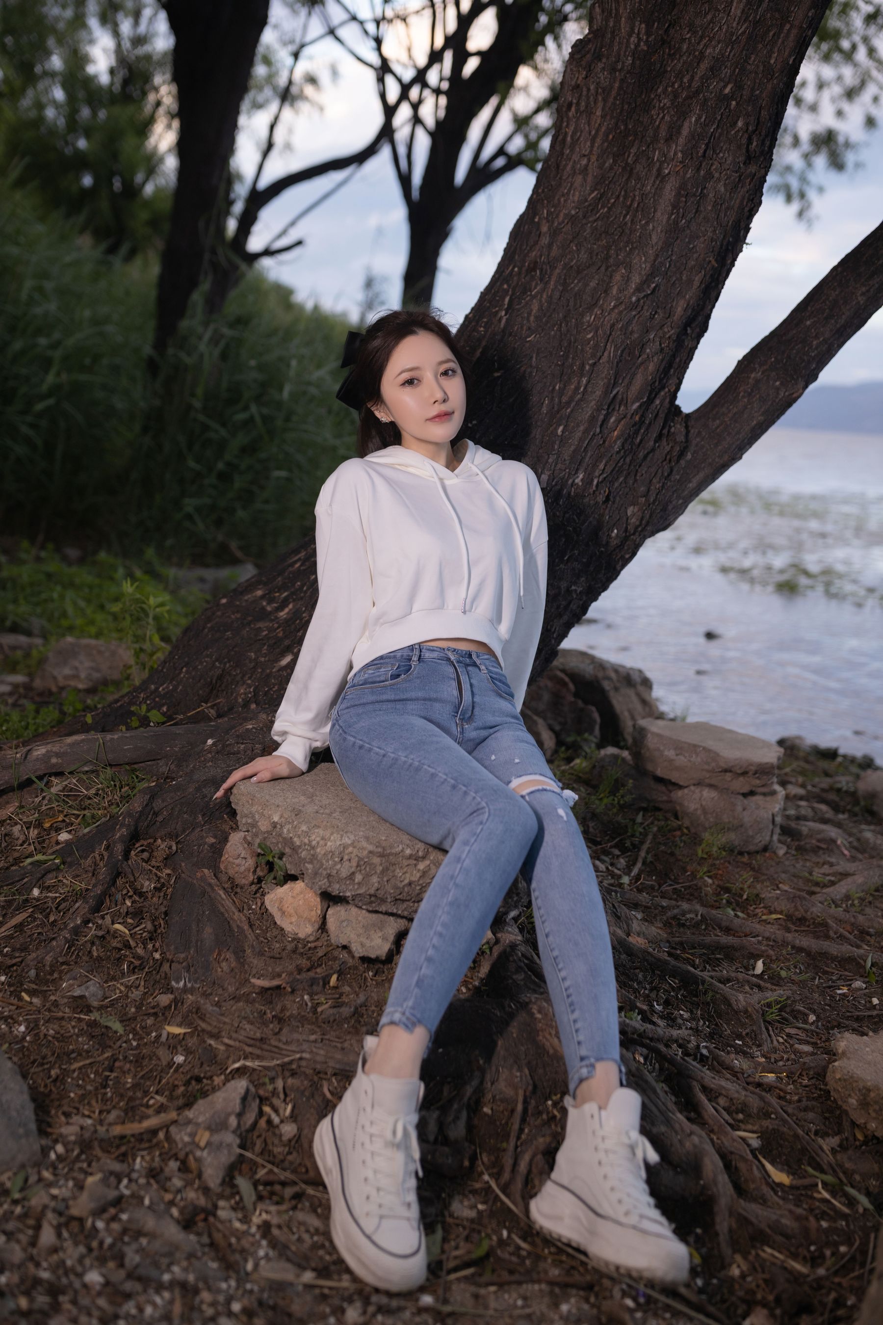 [福利COS] 鱼子酱 牛仔情趣写真第8张