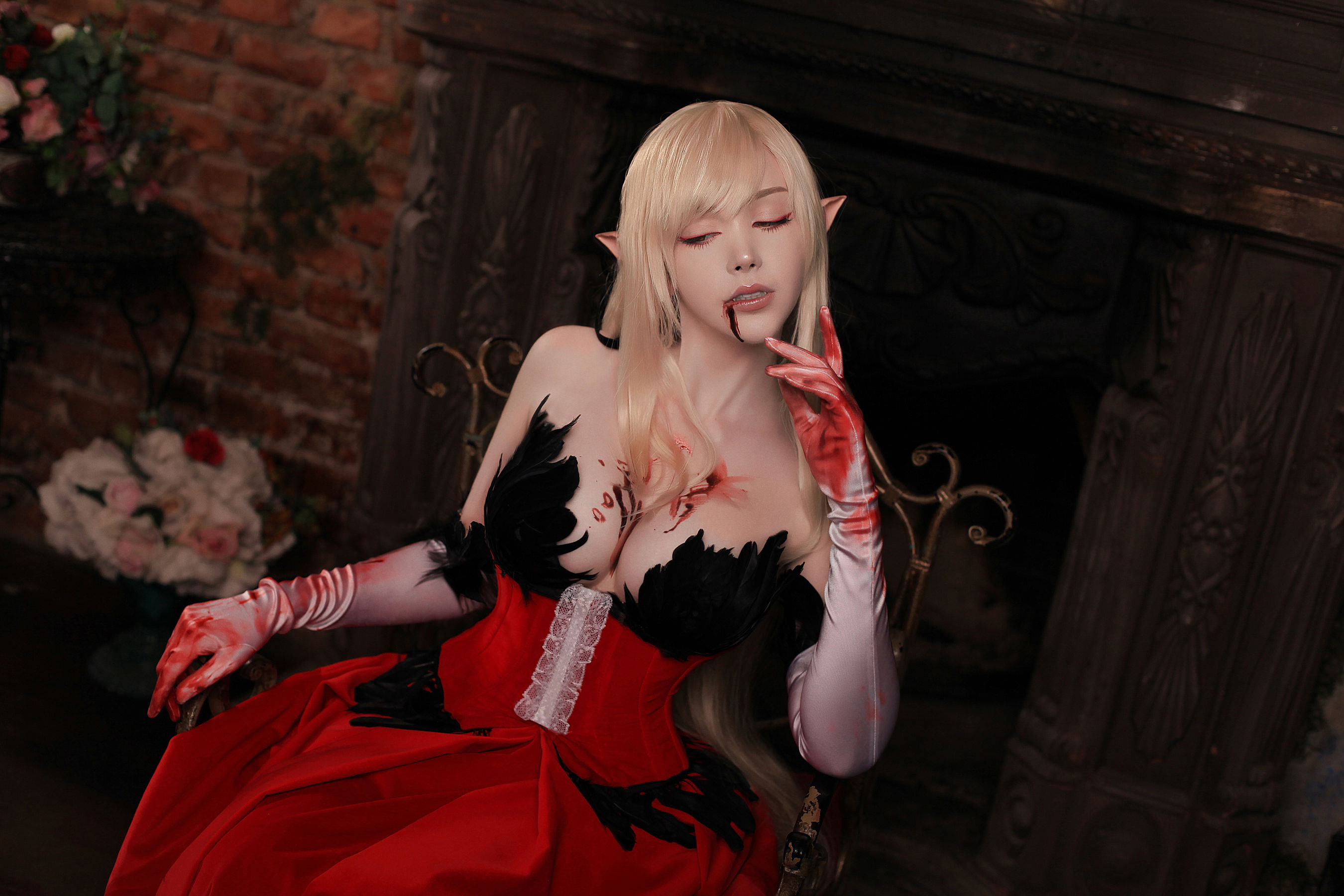 [COS福利] 国外美女SayaTheFox - 忍野忍第4张