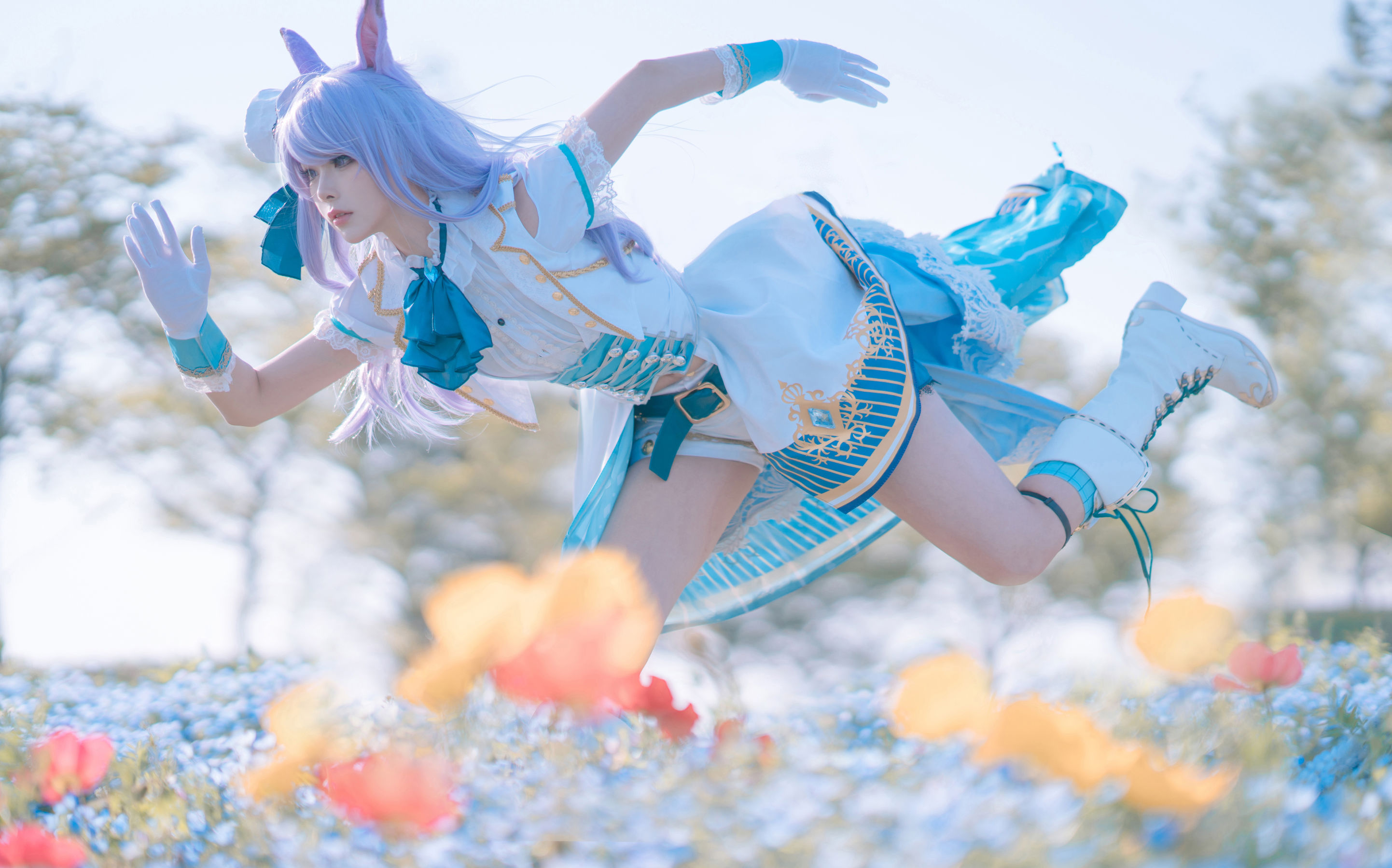 动漫博主w百合欧皇子w - 目白麦昆决胜服第3张