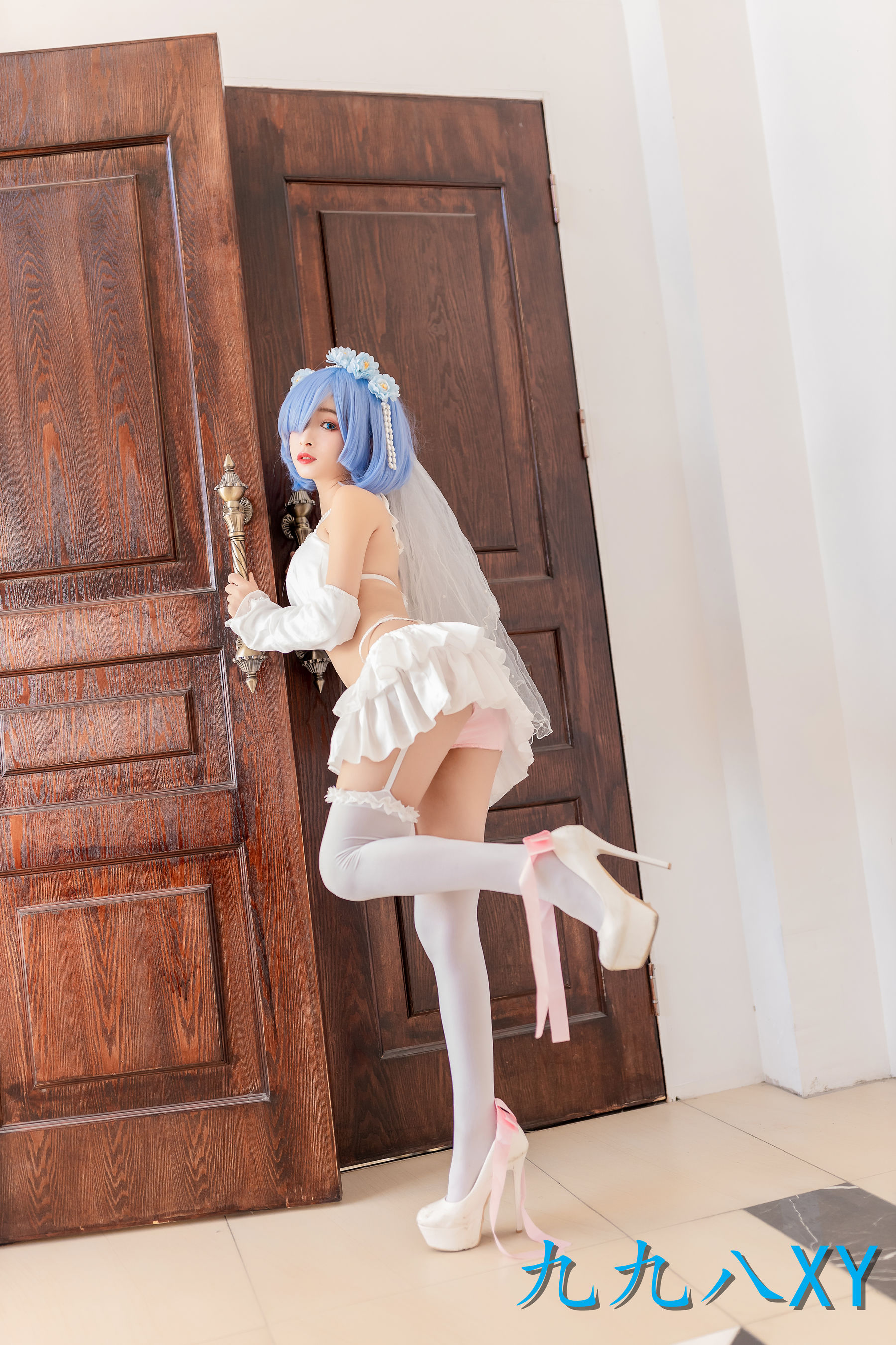 动漫博主九九八XY - 蕾姆花嫁第7张