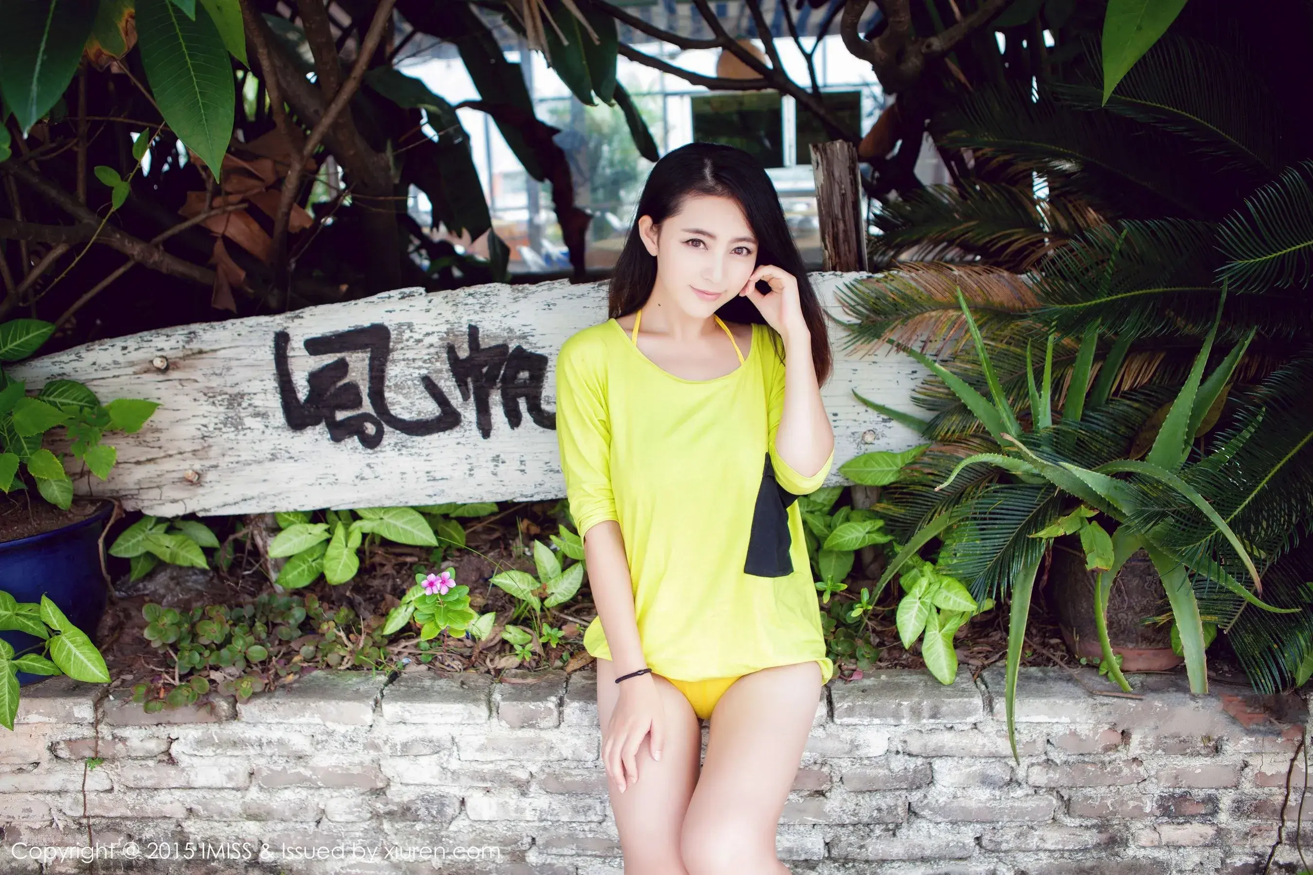  夏茉GIGI《广州外拍》 爱蜜社IMiss Vol.017第1张