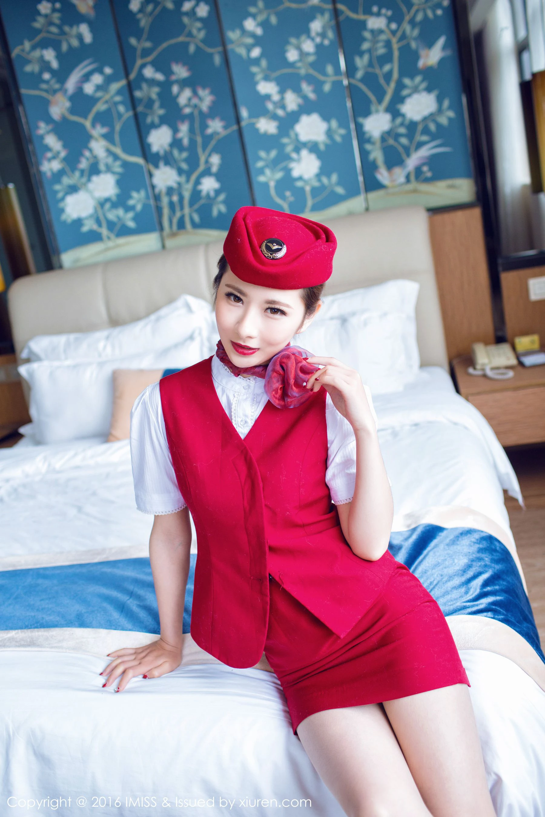  莉莉Lily《兔女郎、空姐制服+死库水湿身系列》 爱蜜社IMiss Vol.082第4张