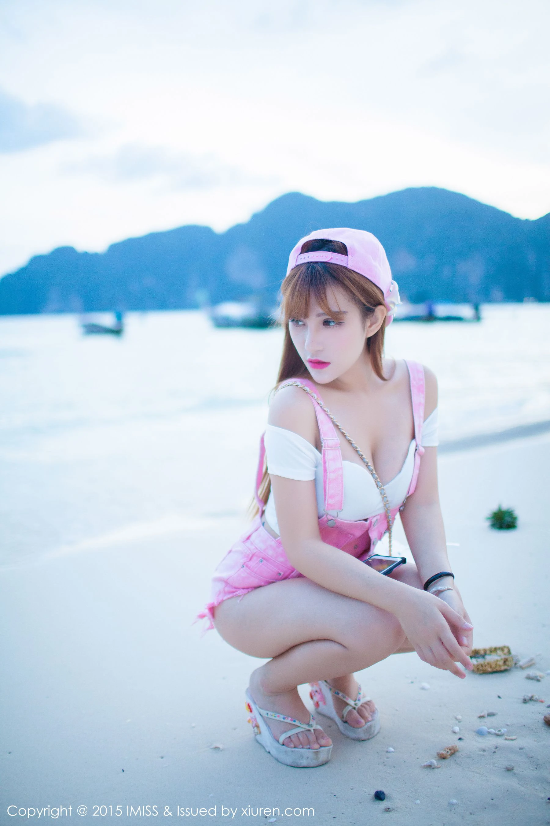  LalaBaby啦啦《清凉比基尼+牛仔热裤》 爱蜜社IMiss Vol.039第16张