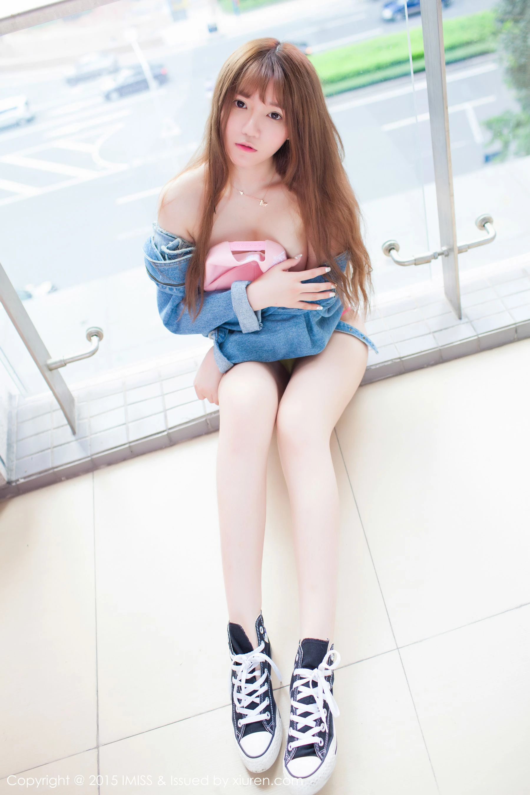  小宝酱《牛仔美少女》 爱蜜社IMiss Vol.026第15张