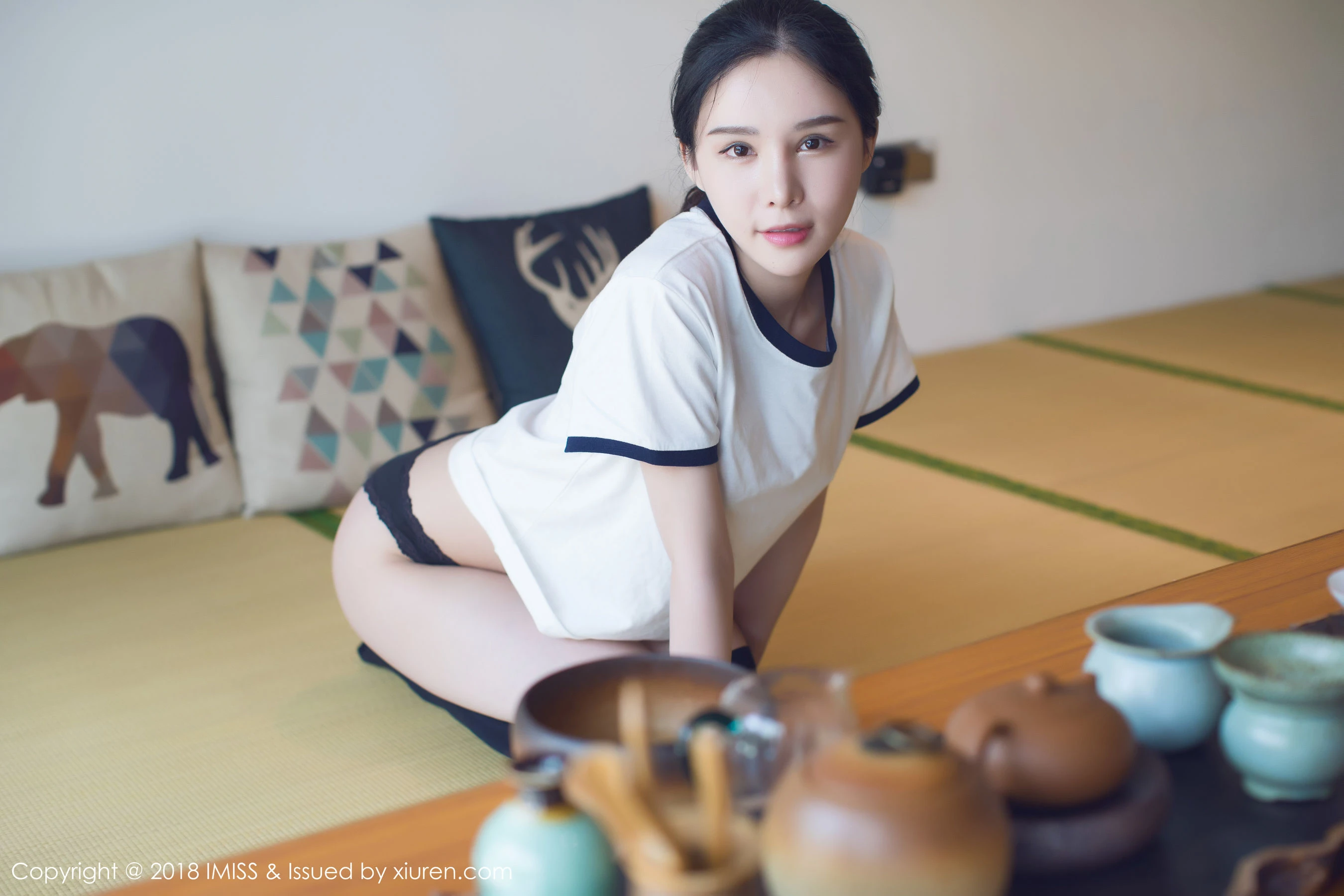  模特艾米Amy《清新养眼型美女》 爱蜜社IMiss Vol.229第2张