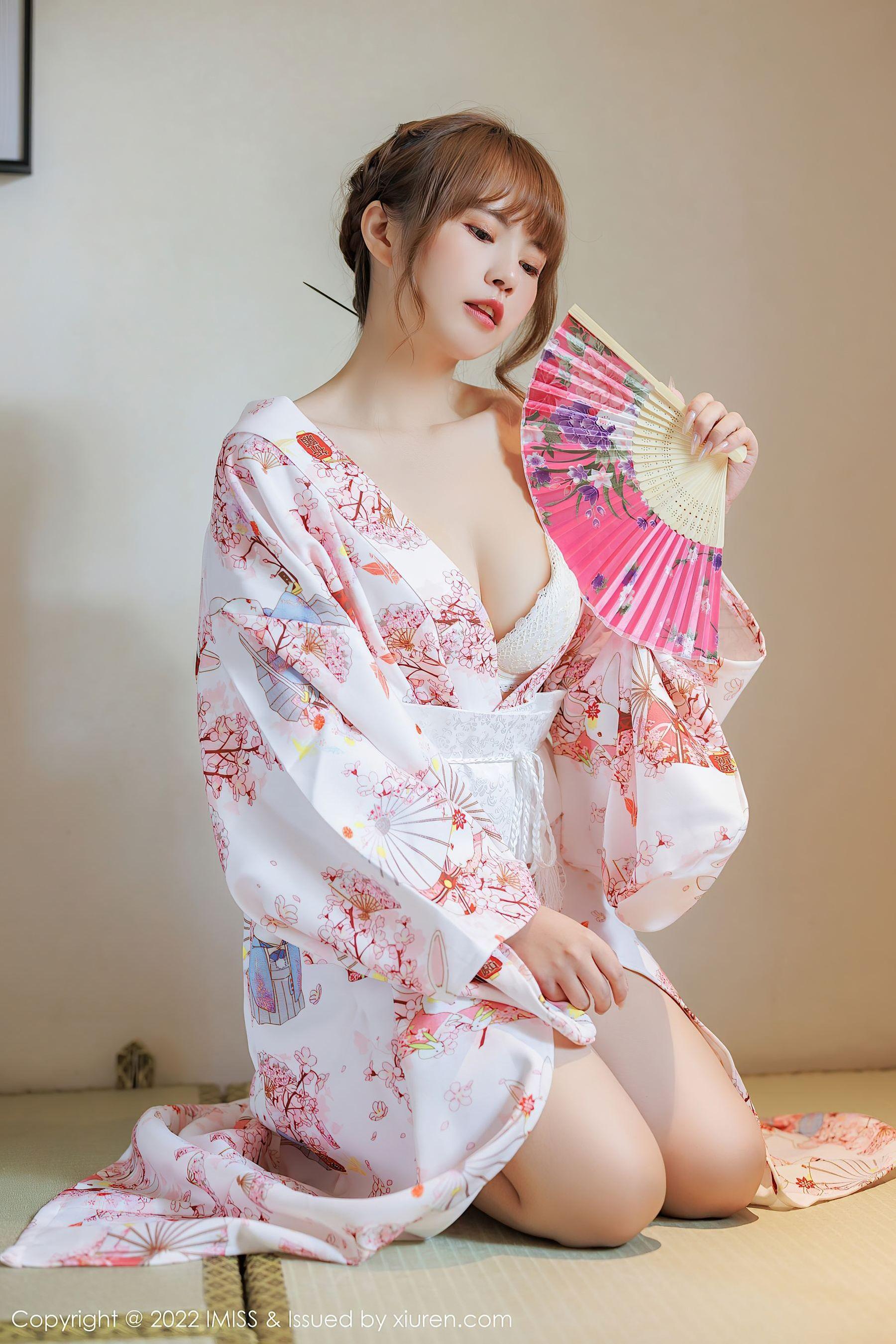  爱蜜社 VOL.676 张思允Nice 蕾丝内衣美胸写真第16张