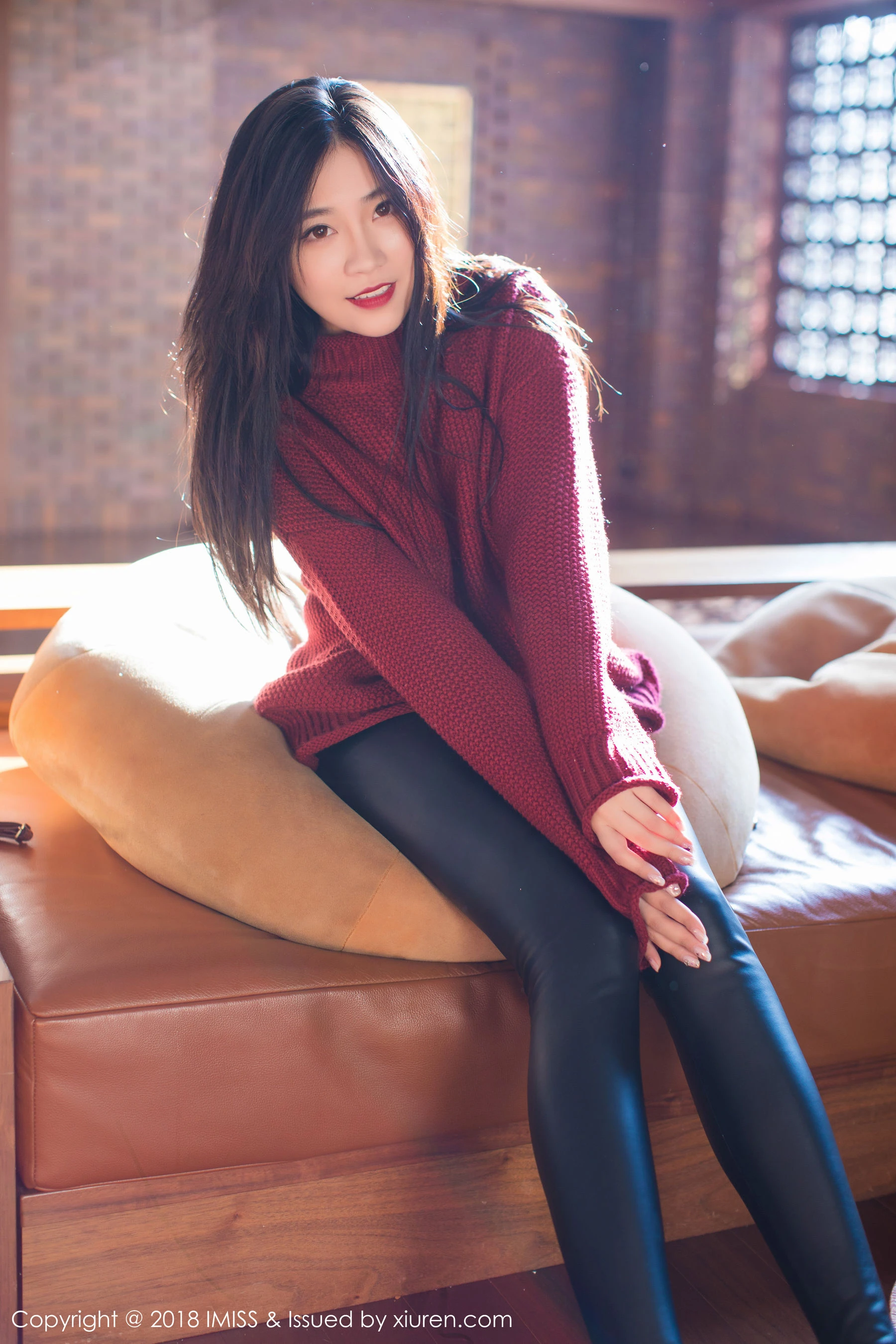  许诺Sabrina《极致美到窒息的美腿诱惑》 爱蜜社IMiss Vol.239第20张