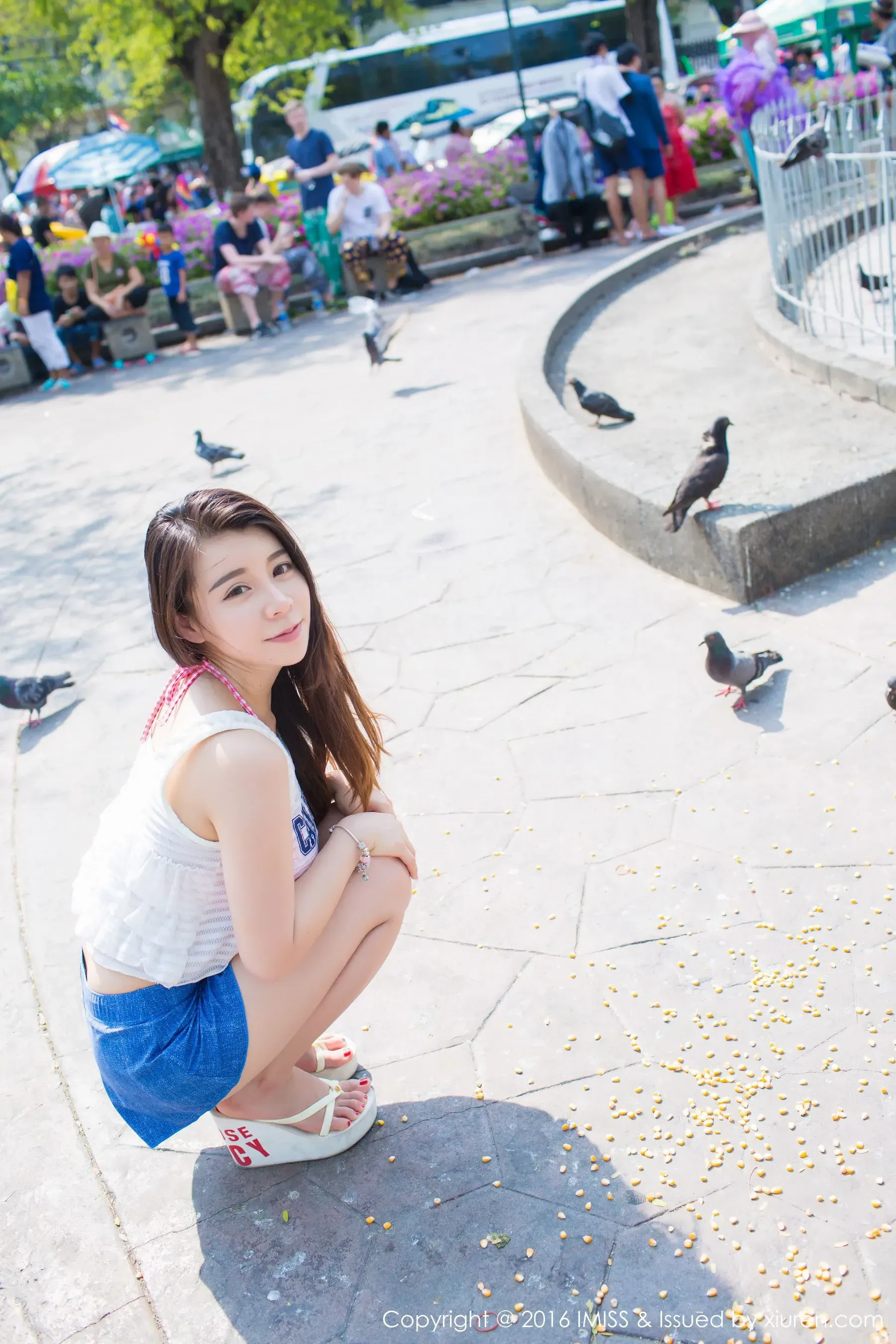  vetiver嘉宝贝儿《国外清新街拍》 爱蜜社IMiss Vol.126第7张