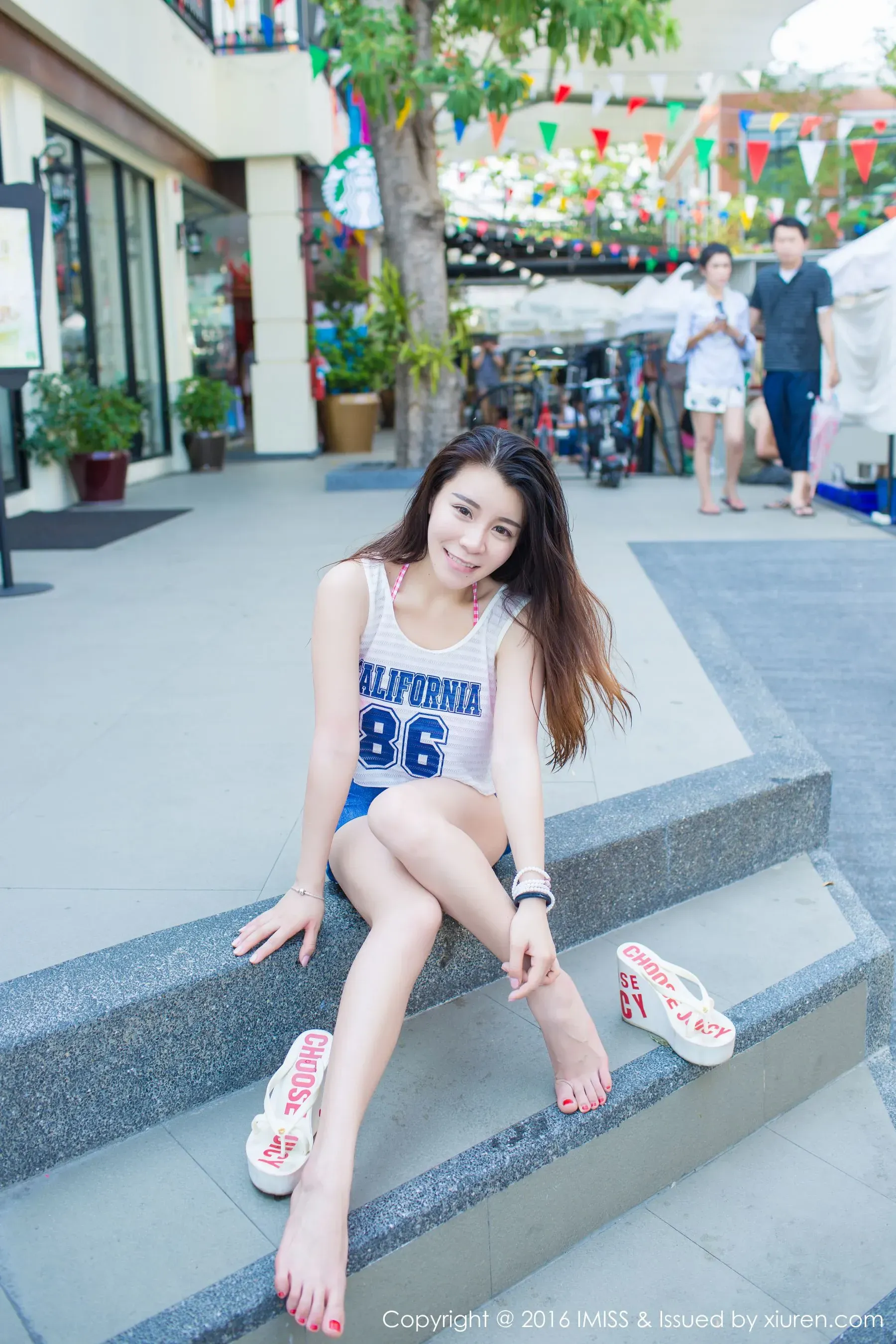  vetiver嘉宝贝儿《国外清新街拍》 爱蜜社IMiss Vol.126第11张