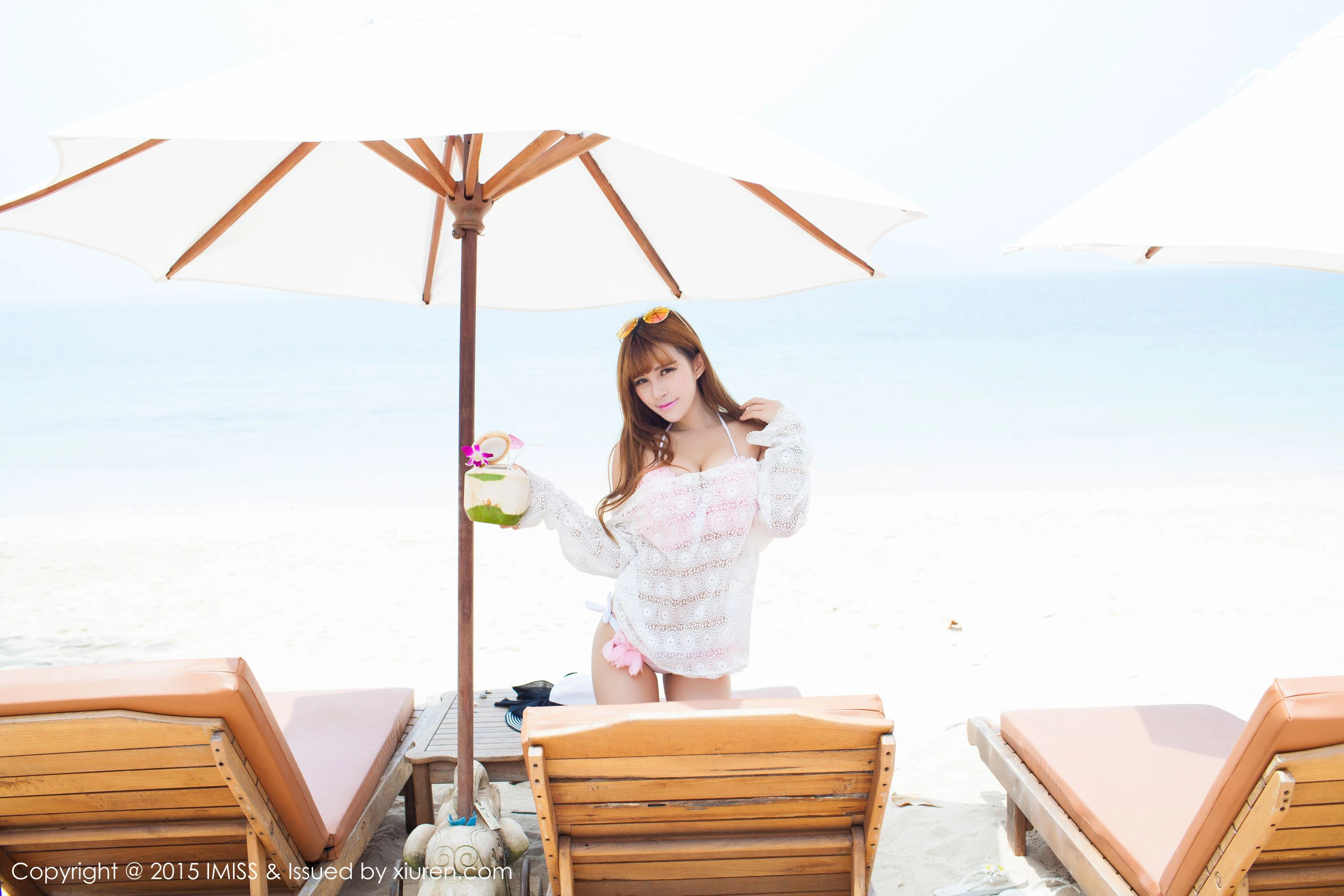  LalaBaby啦啦《泰国普吉岛旅拍》小清新比基尼 爱蜜社IMiss Vol.032第3张