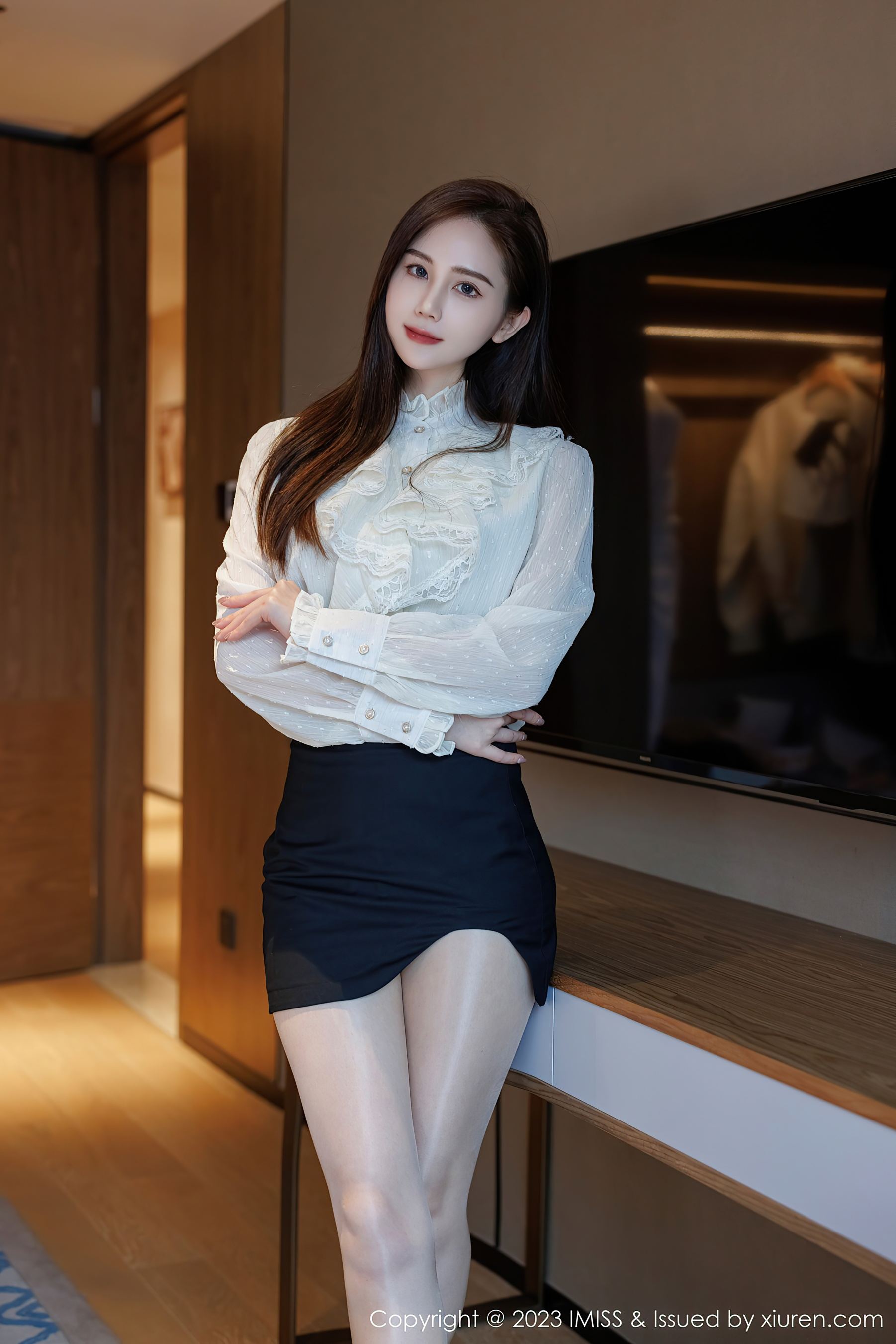  爱蜜社 VOL.722 SISY思 短裙丝袜第10张