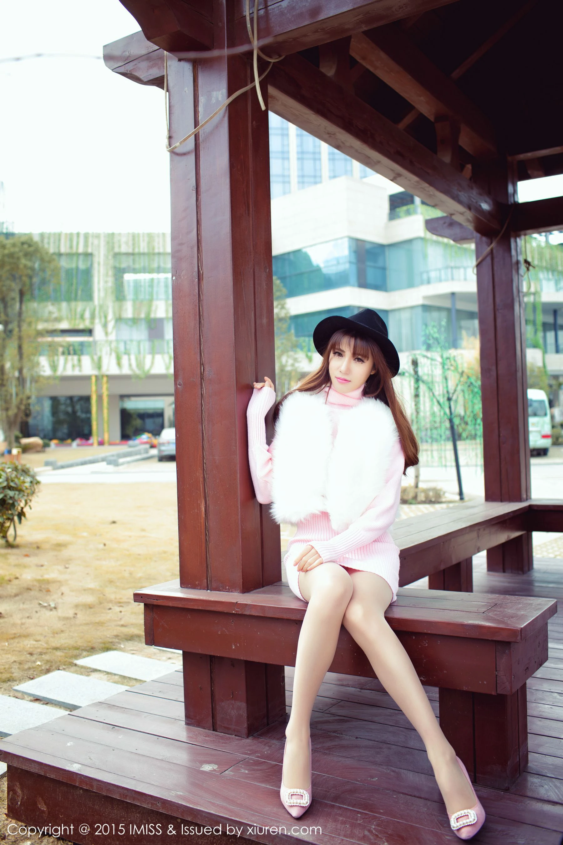  气质美女@Sandy陈天扬 《同程旅拍》 爱蜜社IMiss Vol.011第2张