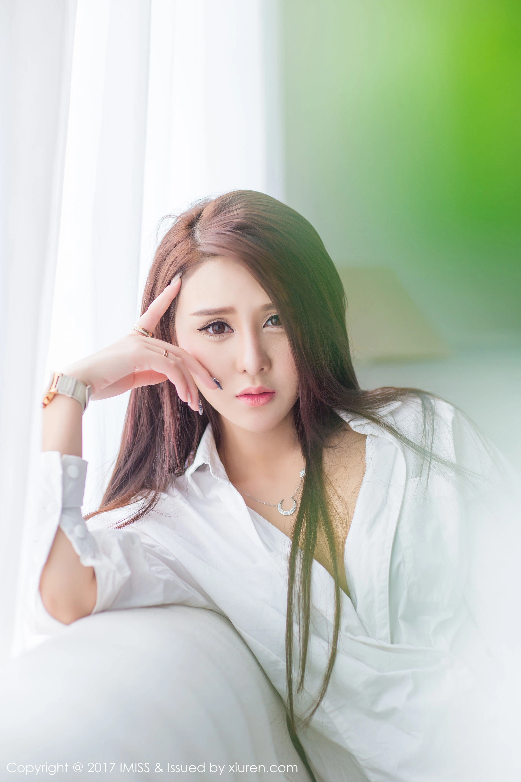  娜大少爷《天生丽质型女神》 爱蜜社 Vol.148第3张