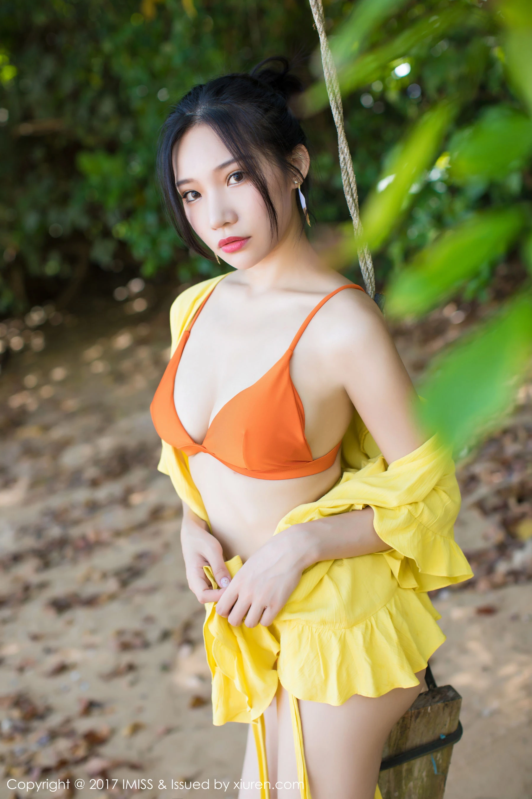  小狐狸Sica《甲米旅拍》比基尼湿身系列 爱蜜社IMiss VOL.202第17张