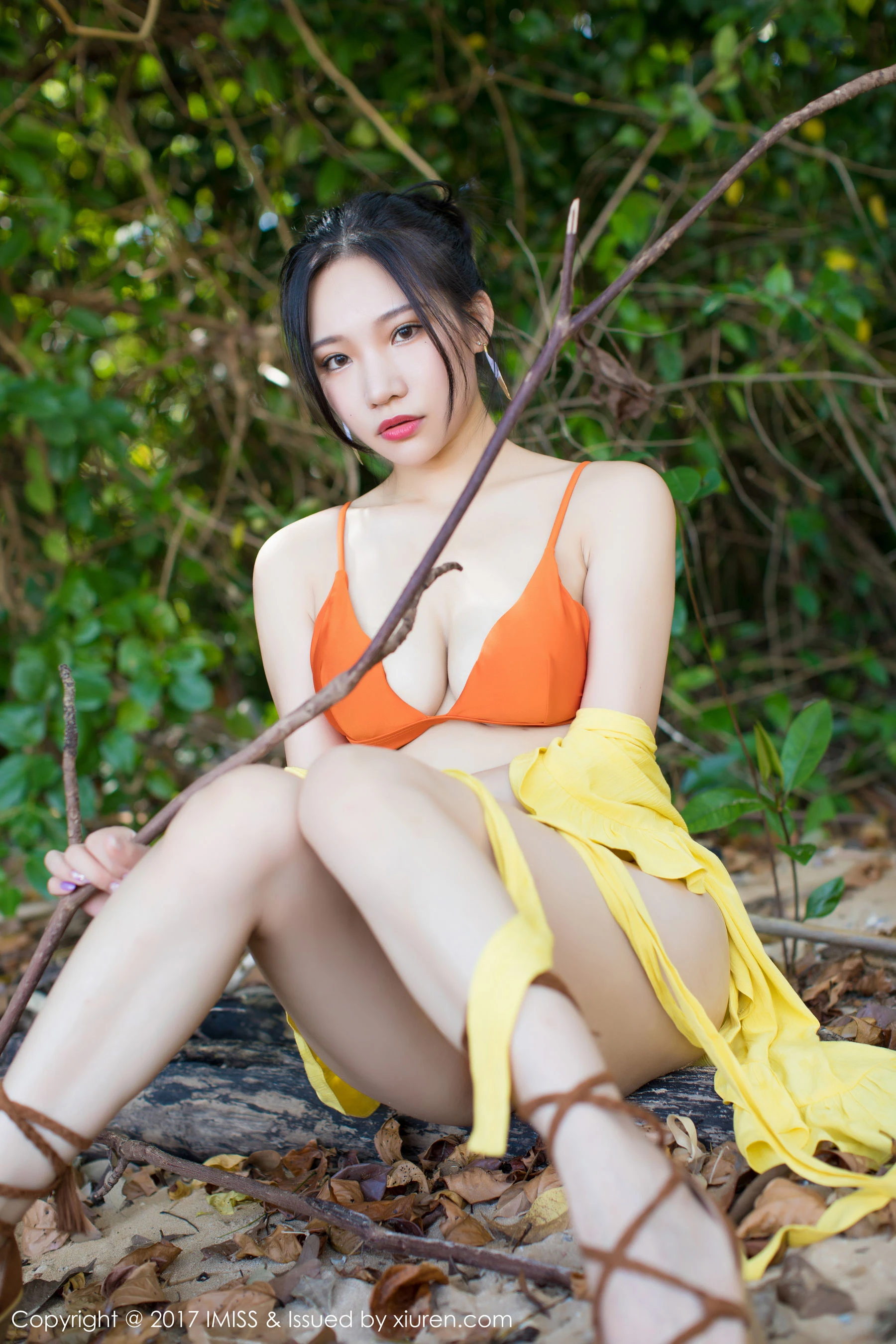  小狐狸Sica《甲米旅拍》比基尼湿身系列 爱蜜社IMiss VOL.202第20张