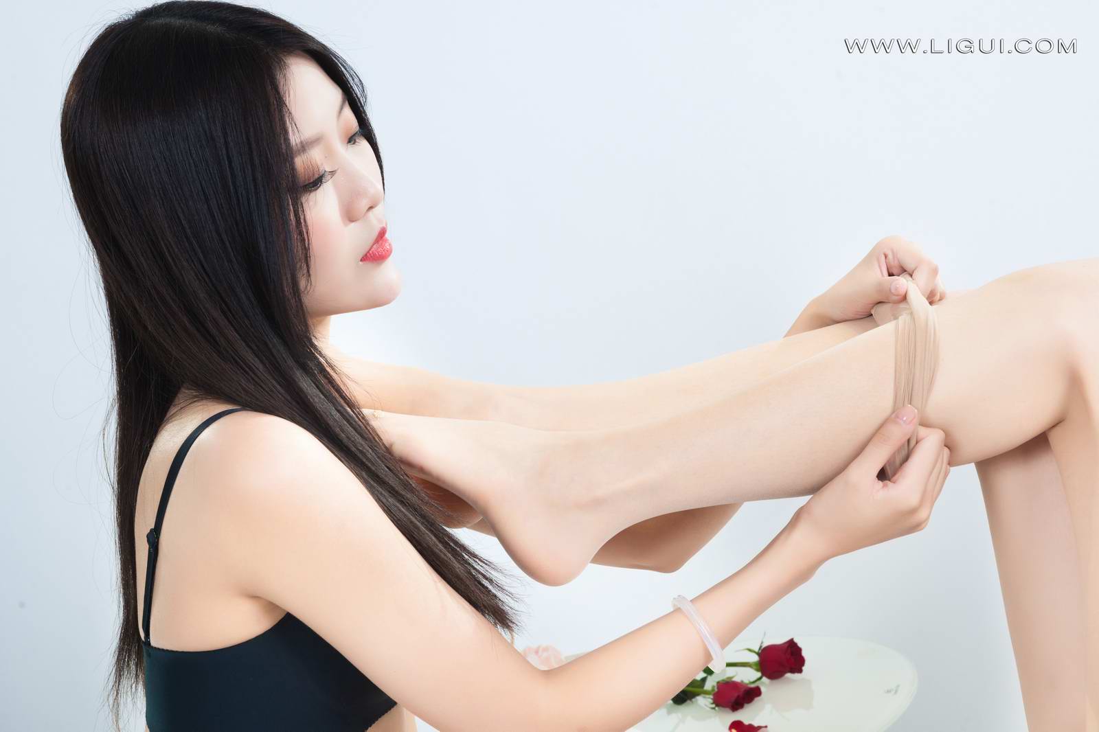 Ligui丽柜 2022.02.11 《双生花-情人之吻》甜甜&钟情第22张