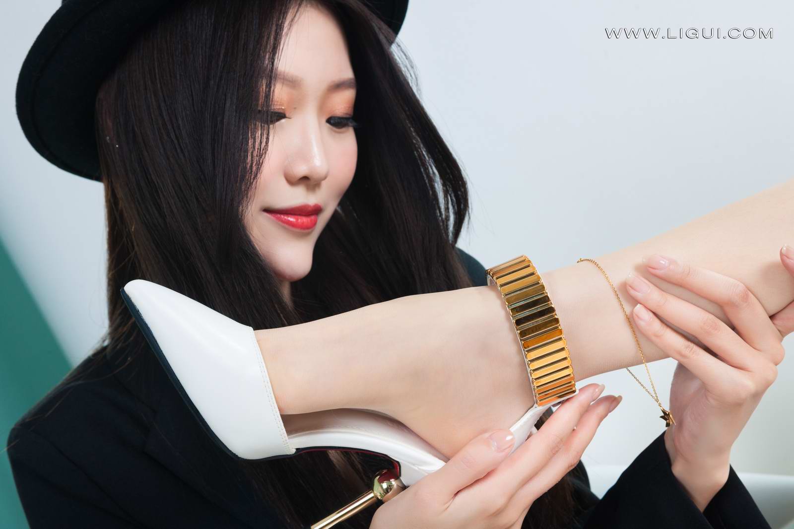 Ligui丽柜 2022.02.11 《双生花-情人之吻》甜甜&钟情第19张