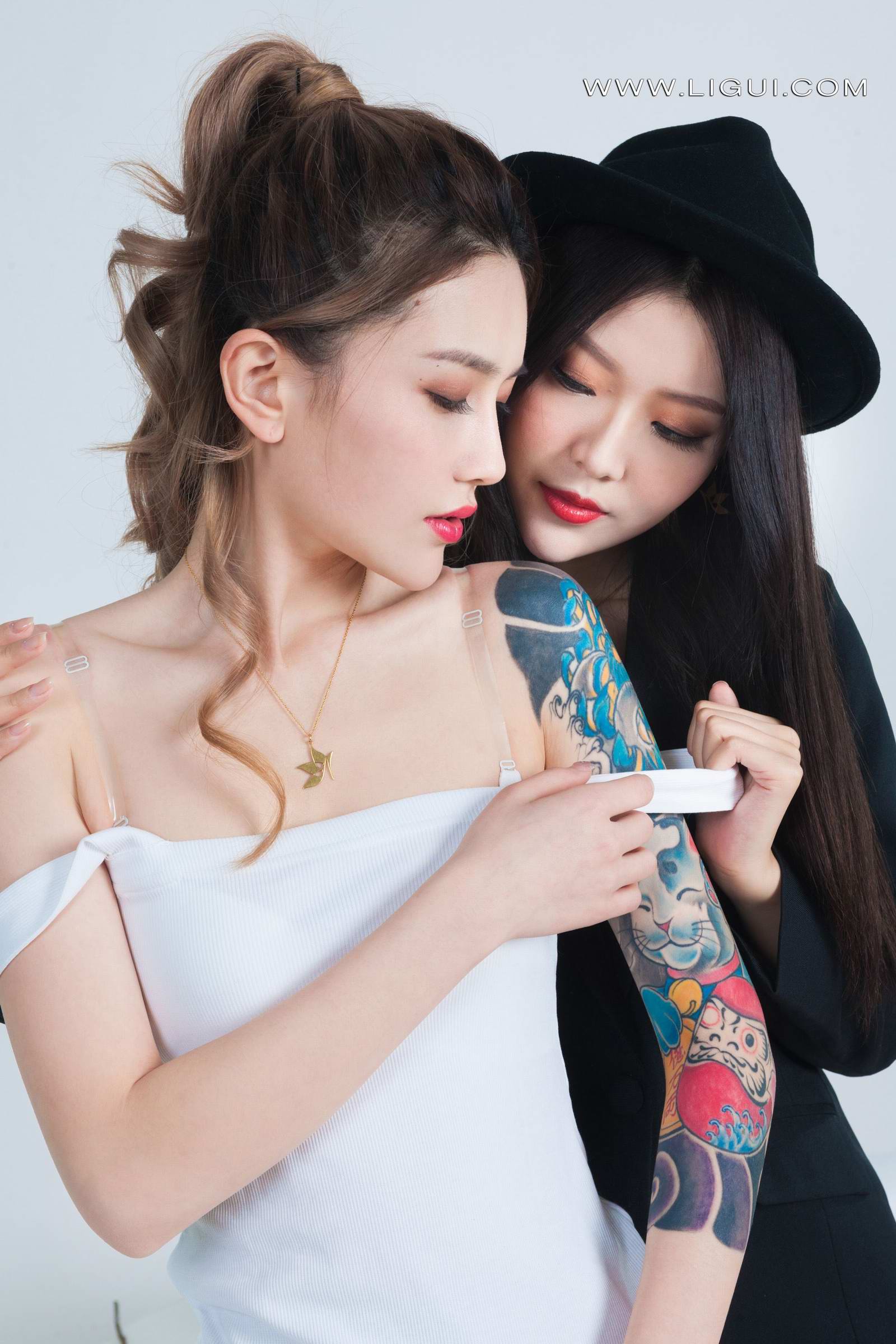 Ligui丽柜 2022.02.11 《双生花-情人之吻》甜甜&amp;钟情第1张