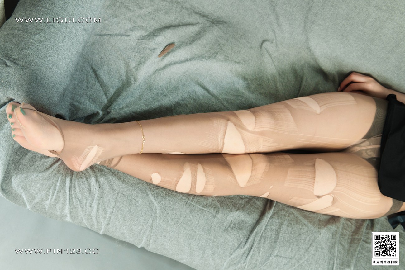 [Ligui丽柜]2022.07.11 撕情袜意 妖妖第6张