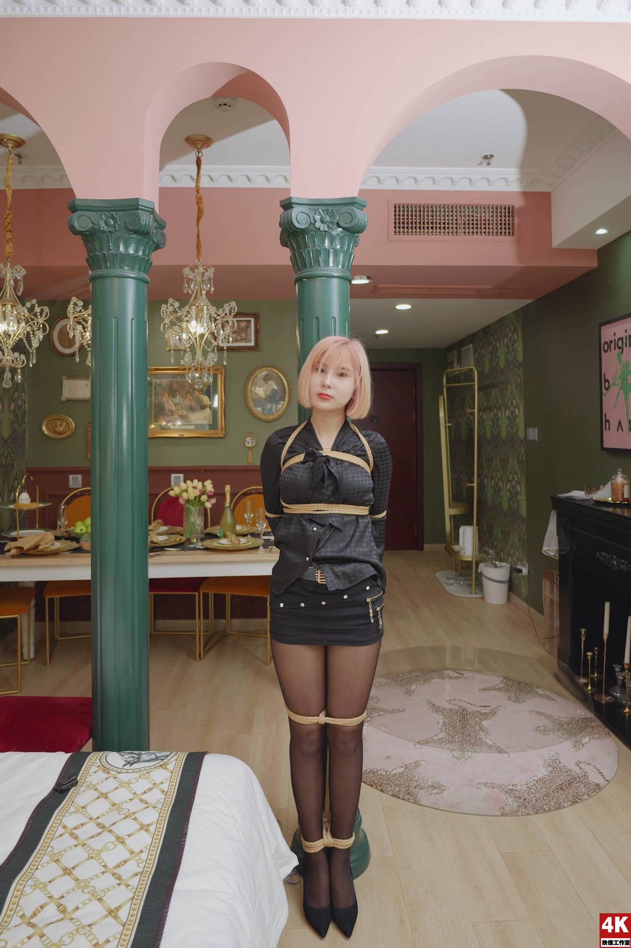 [Ligui丽柜]2022.05.06 卧室里的执勤官（下）小发第9张