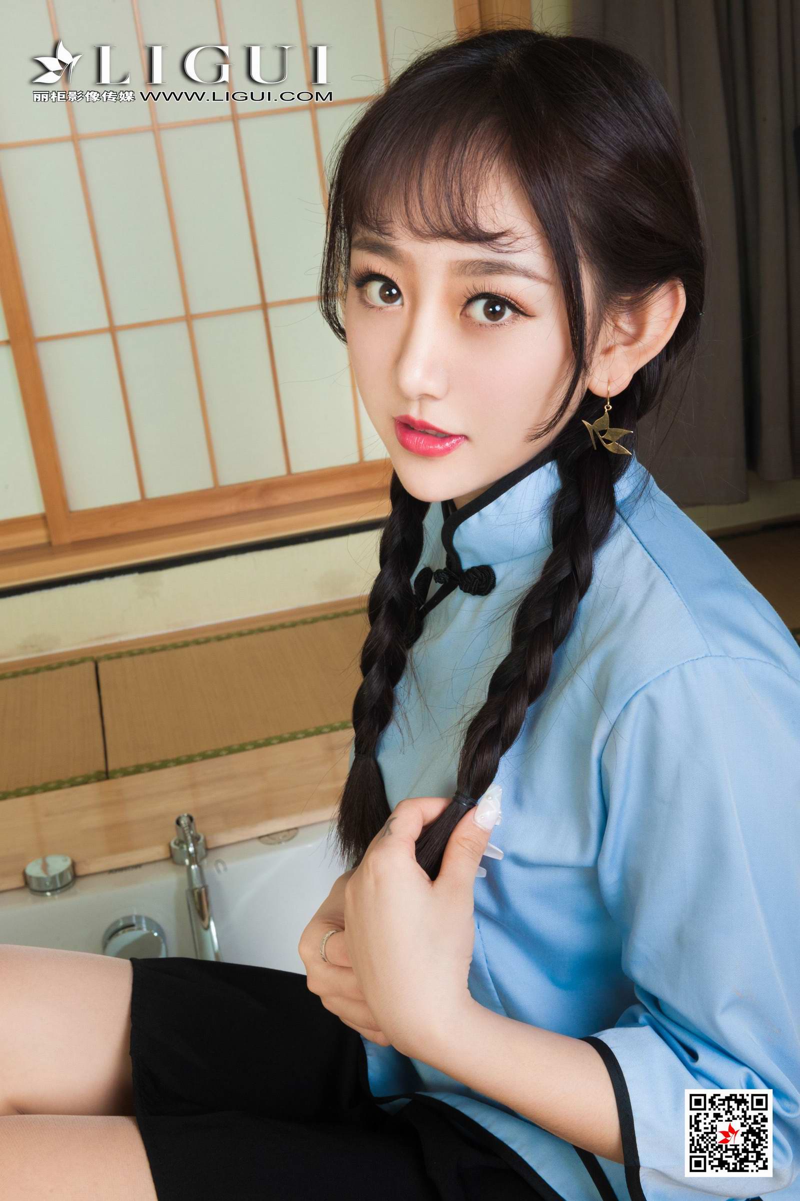 Ligui丽柜  2021.08.02 网络丽人 Model 小熊第27张