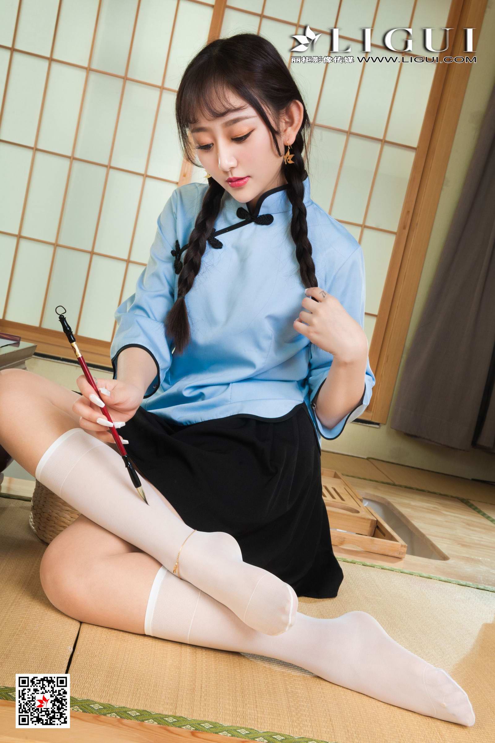 Ligui丽柜  2021.08.02 网络丽人 Model 小熊第22张