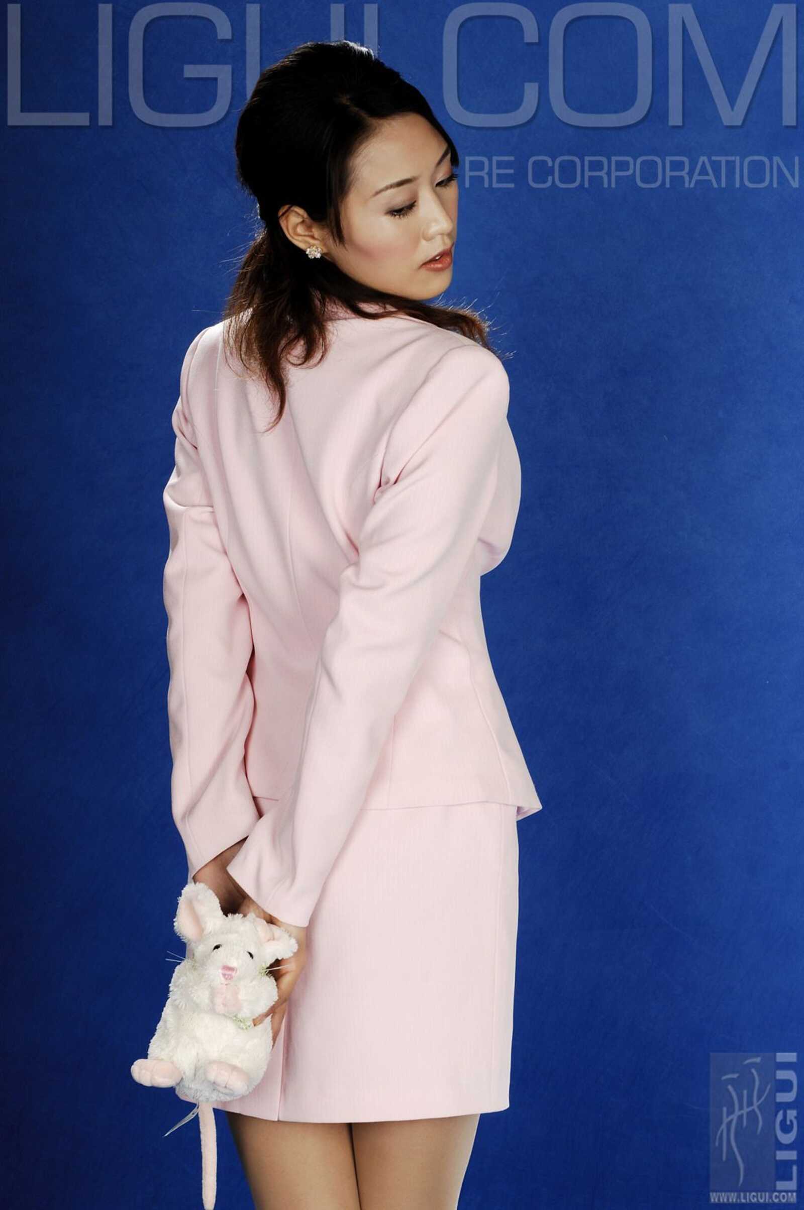 [丽柜LiGui] Model 凱咪《兩隻幸福的小老鼠》丝足写第12张