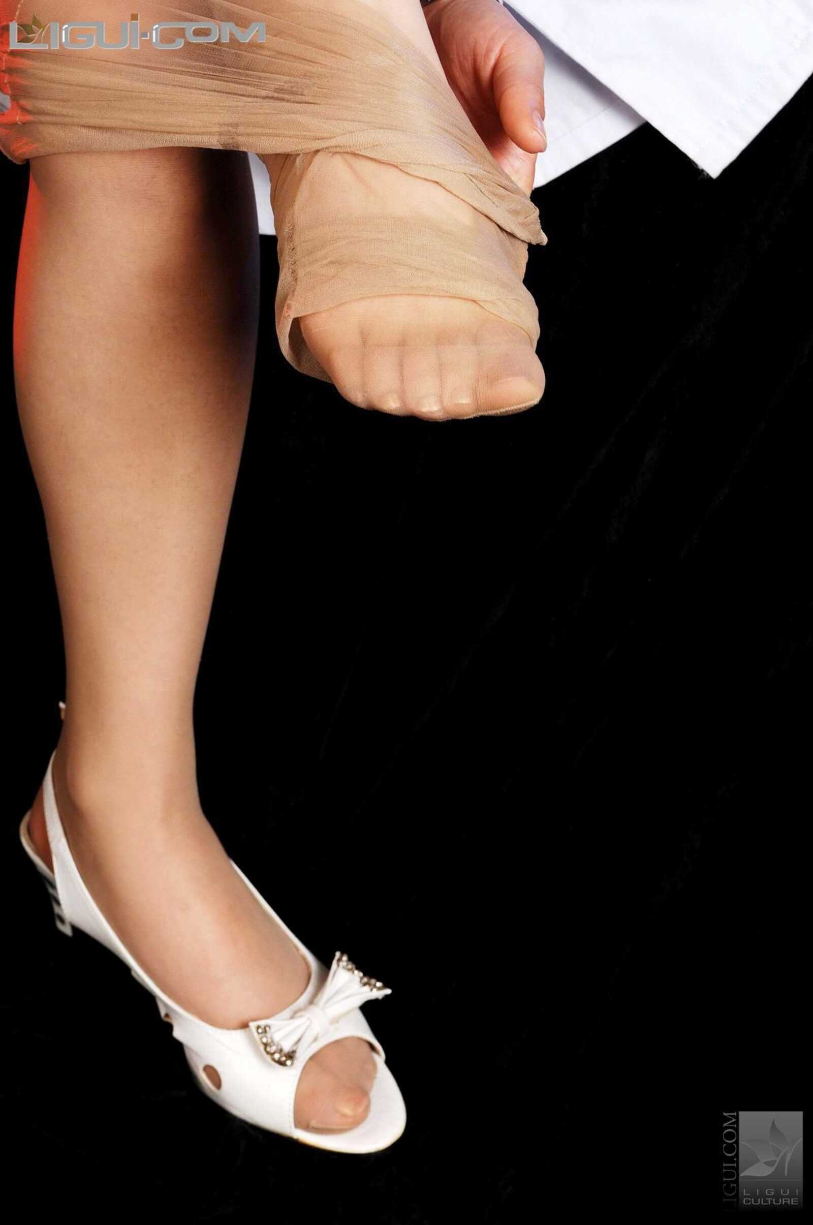 Model 由美《性感的天使护士》 [丽柜LiGui] 丝足写第12张