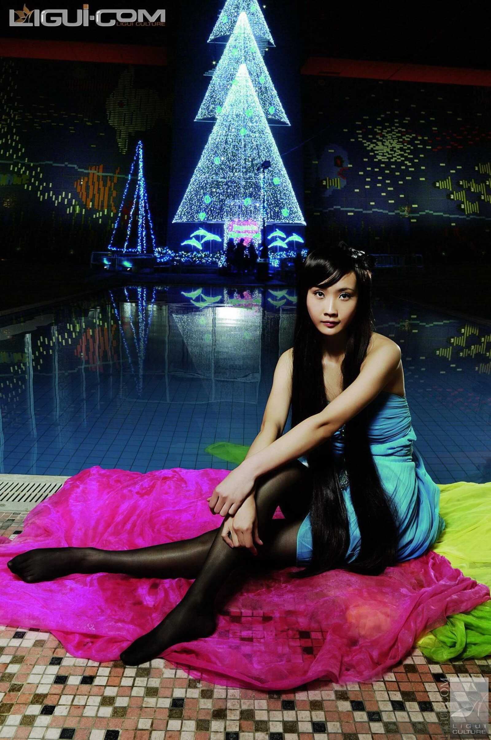 Model 马鑫茹《人鱼的梦想》 [丽柜LiGui] 丝足写真第11张