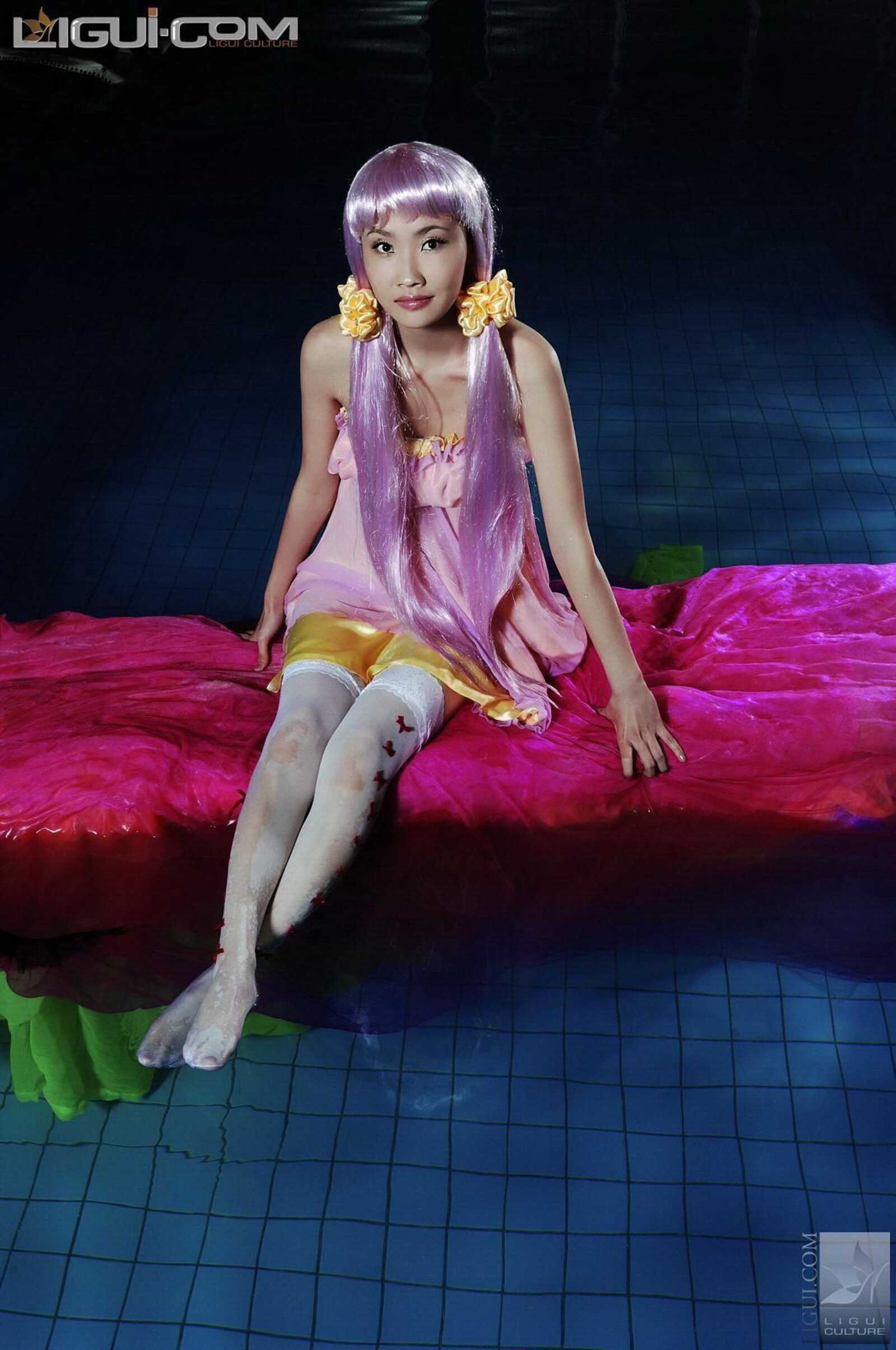 Model 马鑫茹《人鱼的梦想》 [丽柜LiGui] 丝足写真第5张