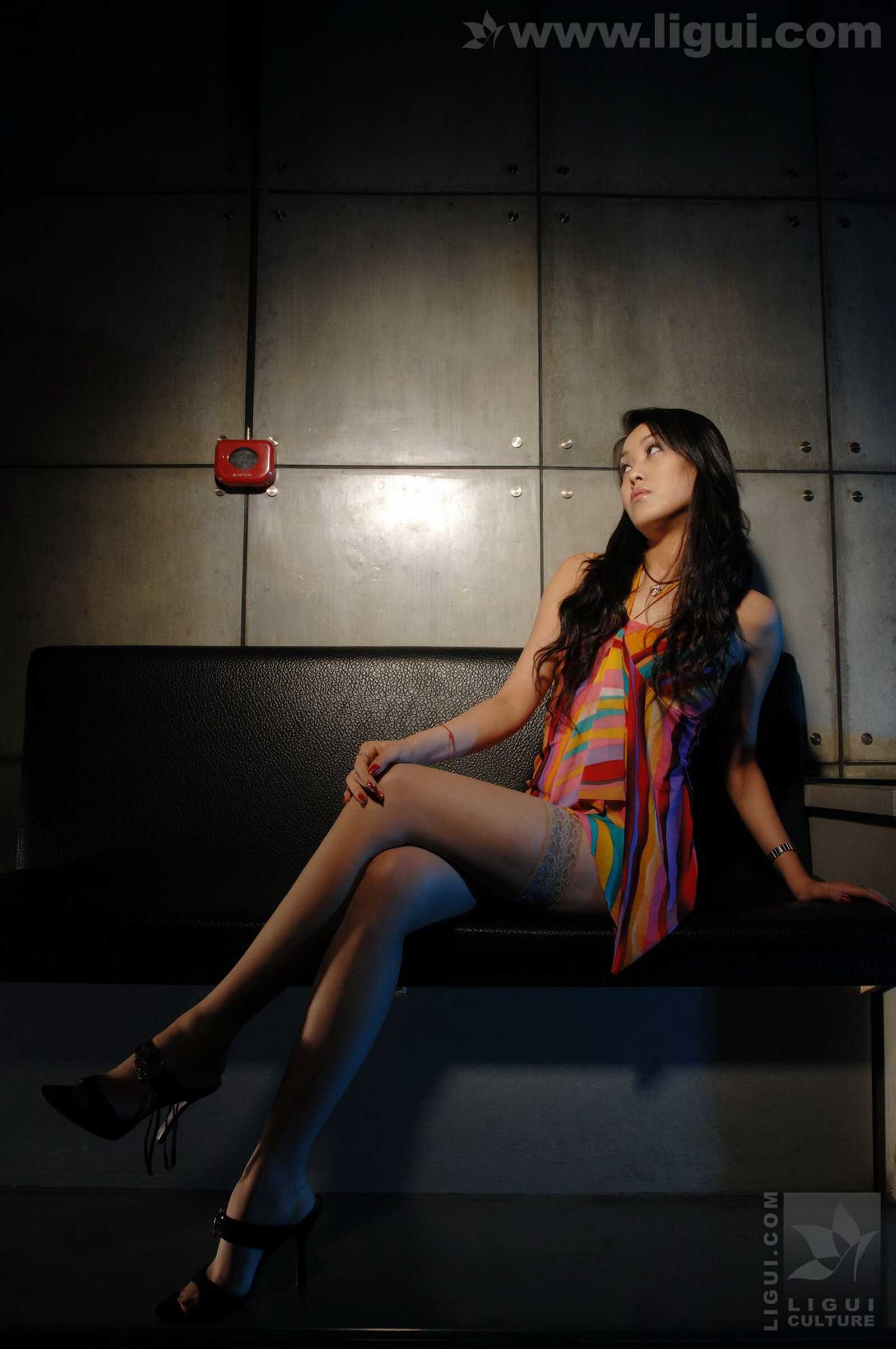 Model 咪惠美、琳达《丝袜美女玩台球》 [丽柜Li第20张